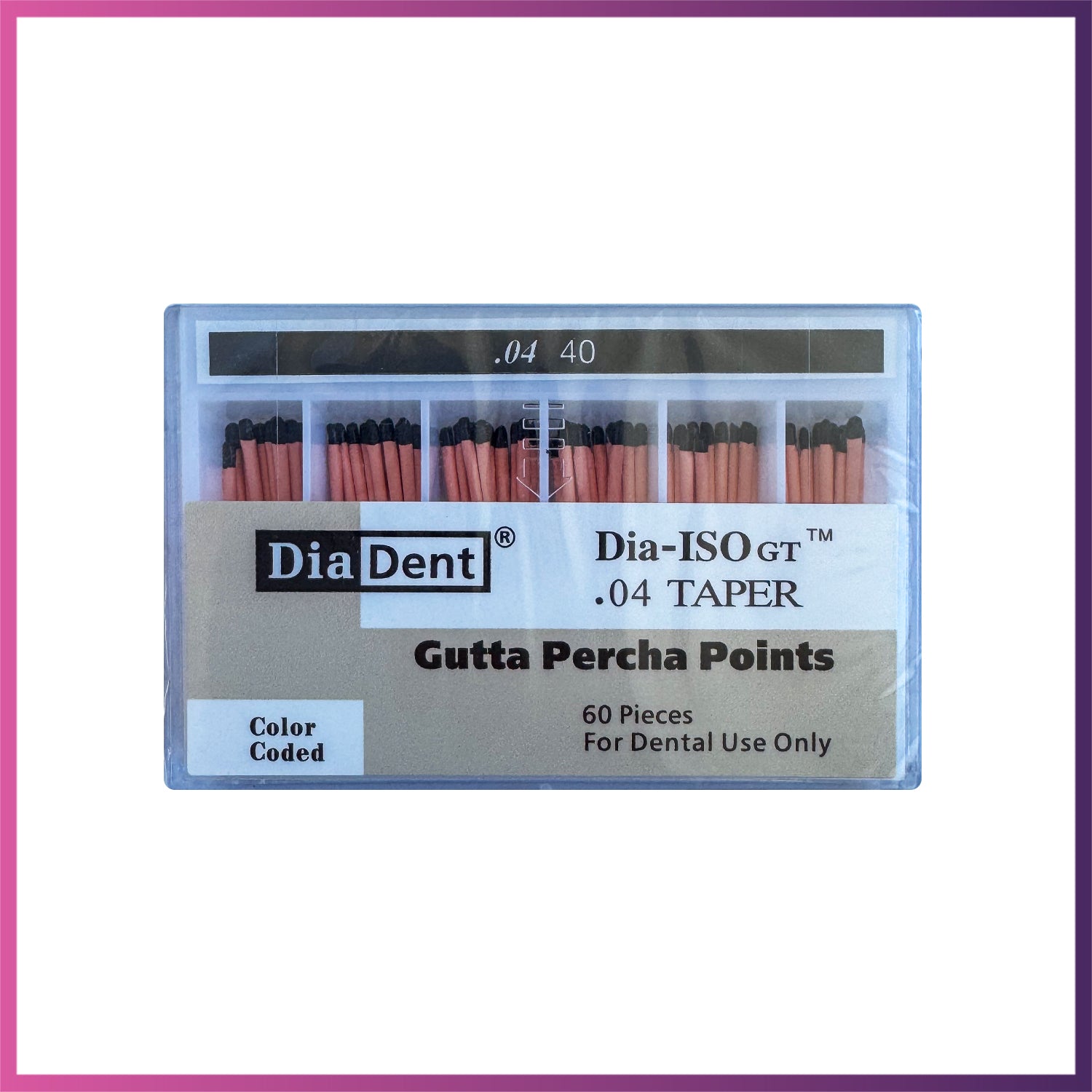 DiaDent Gutta Percha - ISO Size (04)