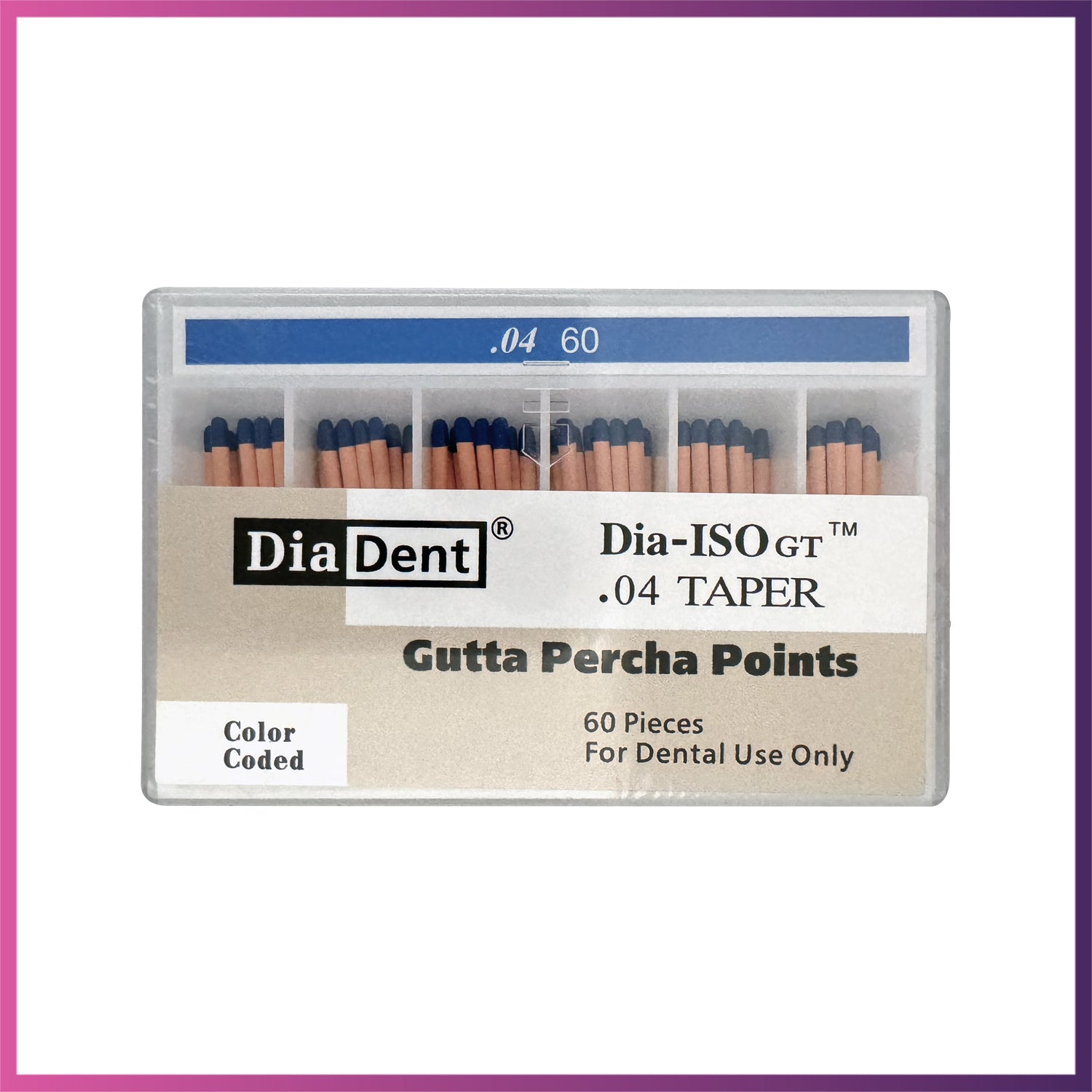 DiaDent Gutta Percha - ISO Size (04)