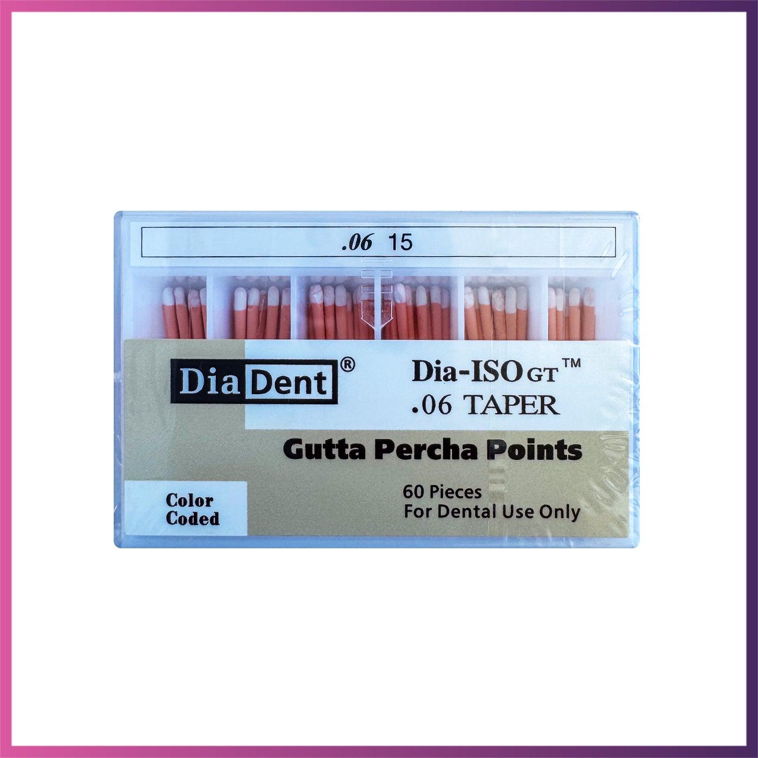 DiaDent Gutta Percha - ISO Size (06)