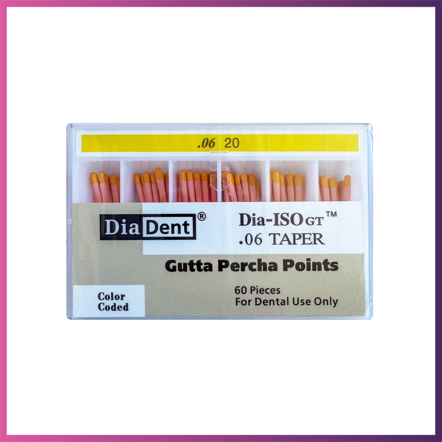 DiaDent Gutta Percha - ISO Size (06)
