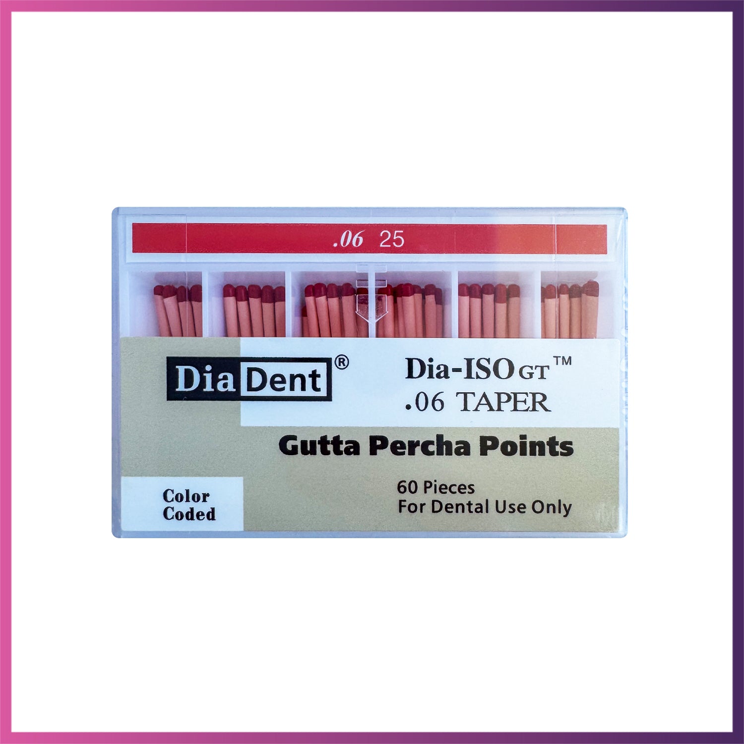 DiaDent Gutta Percha - ISO Size (06)
