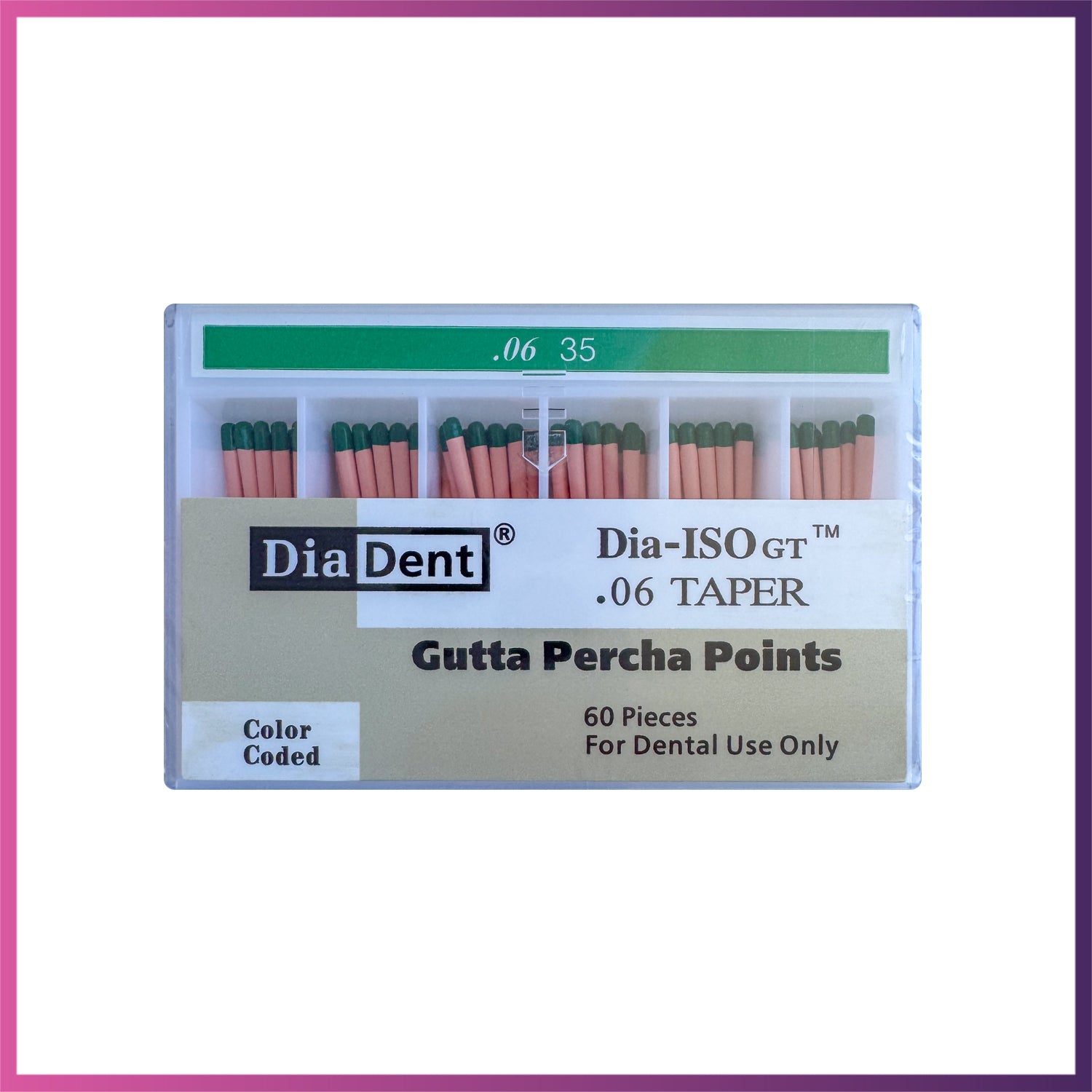 DiaDent Gutta Percha - ISO Size (06)