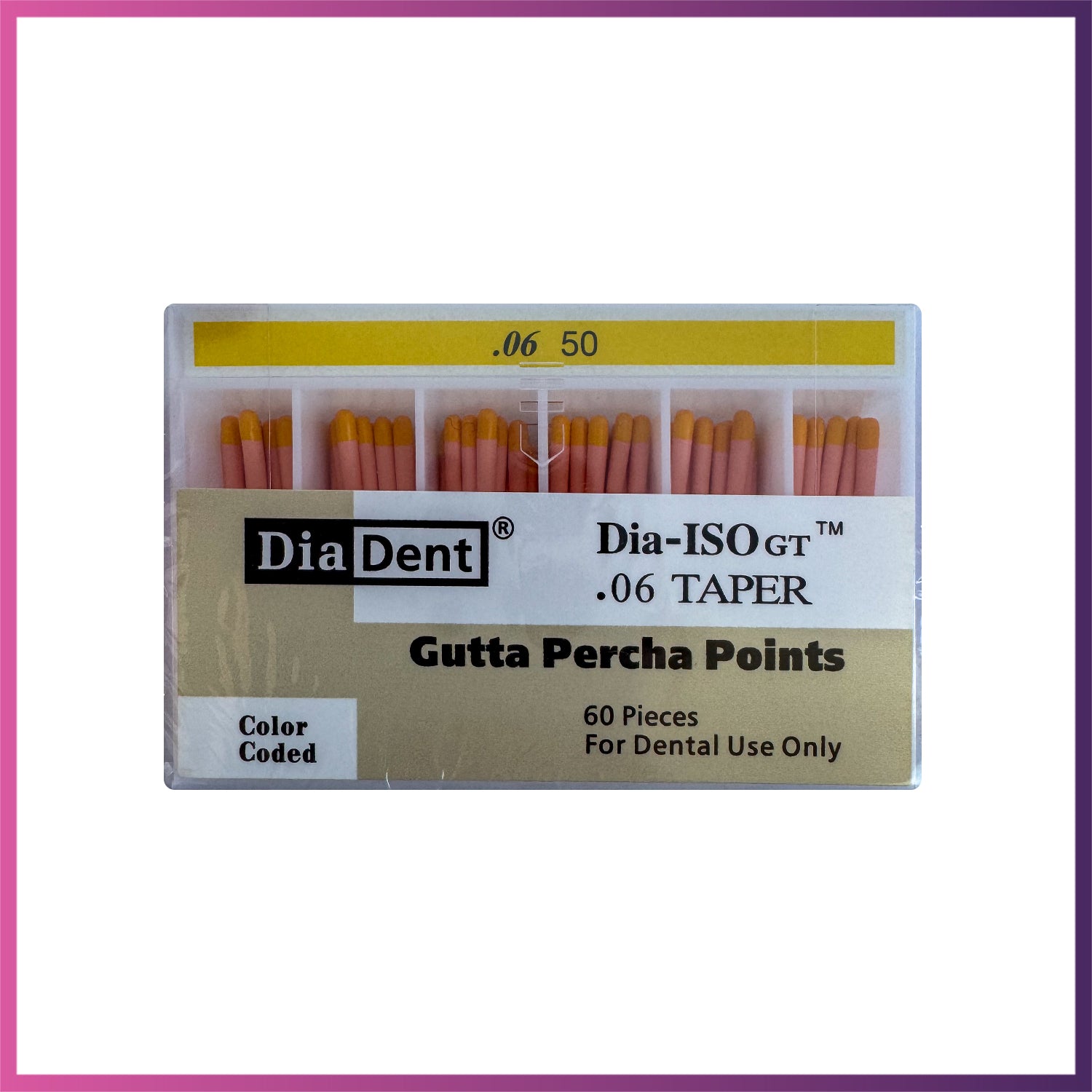 DiaDent Gutta Percha - ISO Size (06)