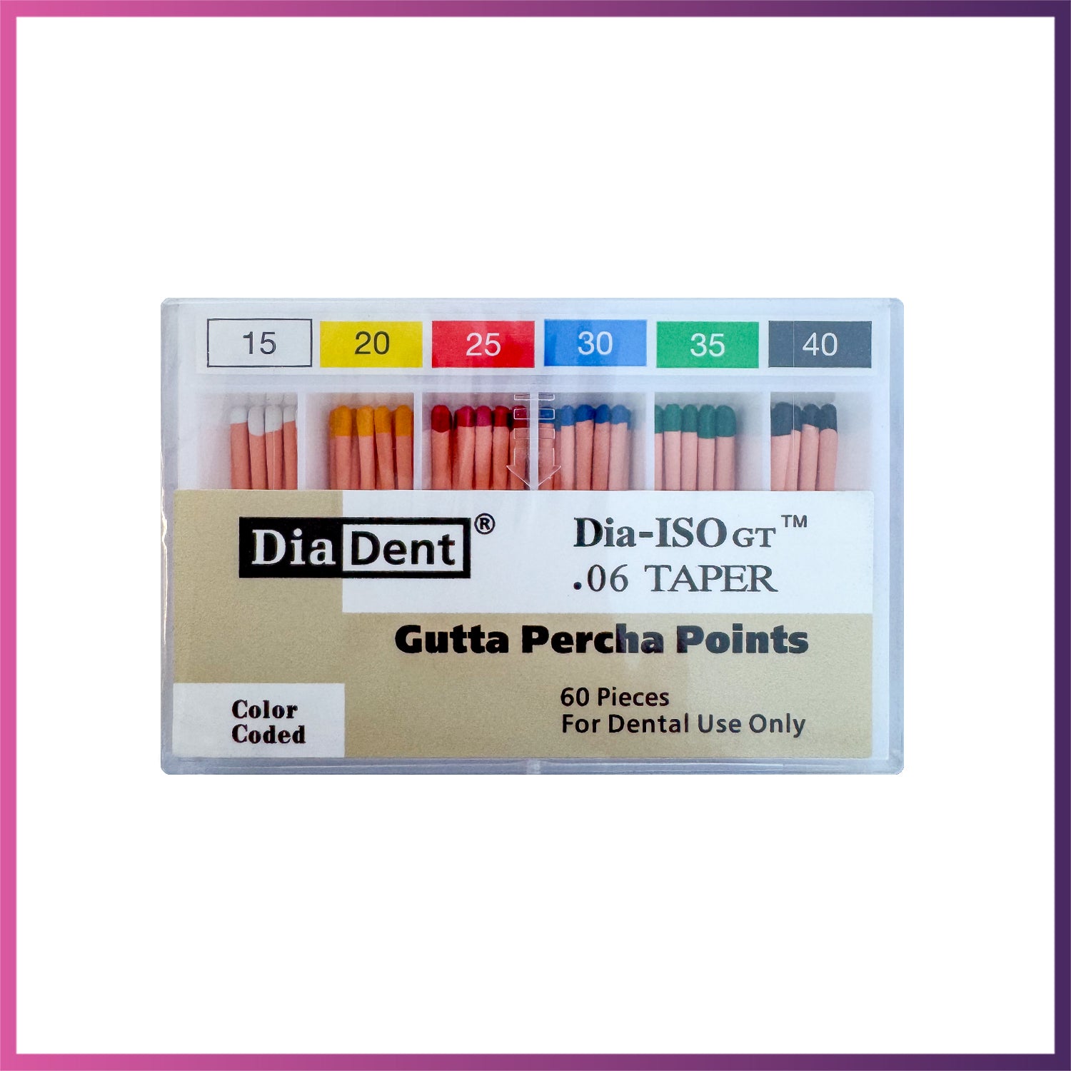DiaDent Gutta Percha - ISO Size (06)
