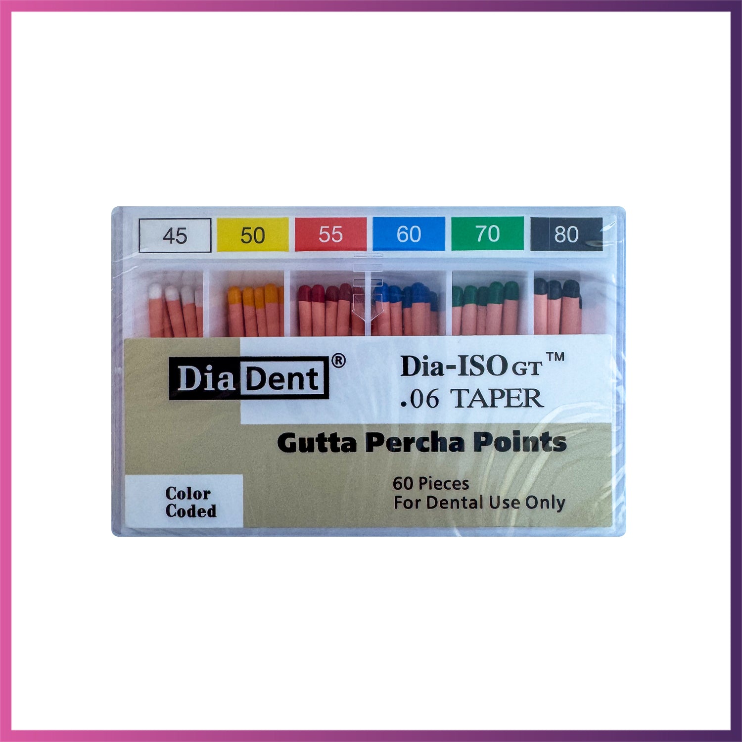 DiaDent Gutta Percha - ISO Size (06)
