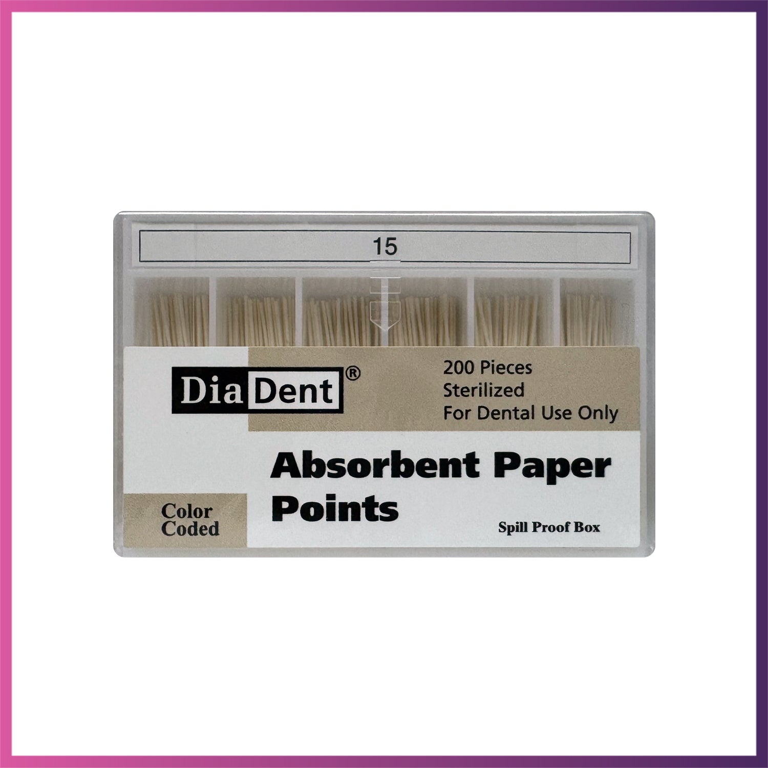 DiaDent Paper Points - ISO Sizes 0.02