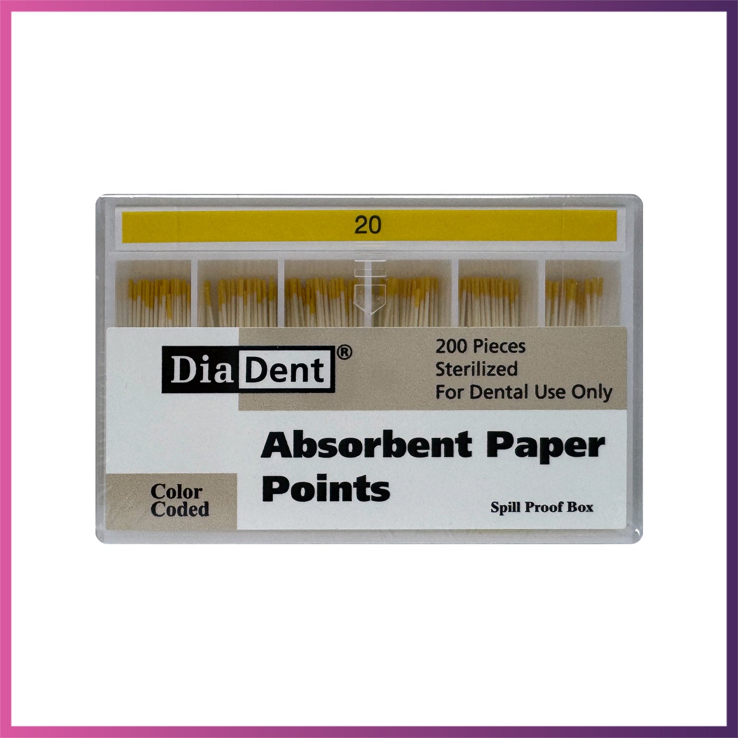 DiaDent Paper Points - ISO Sizes 0.02