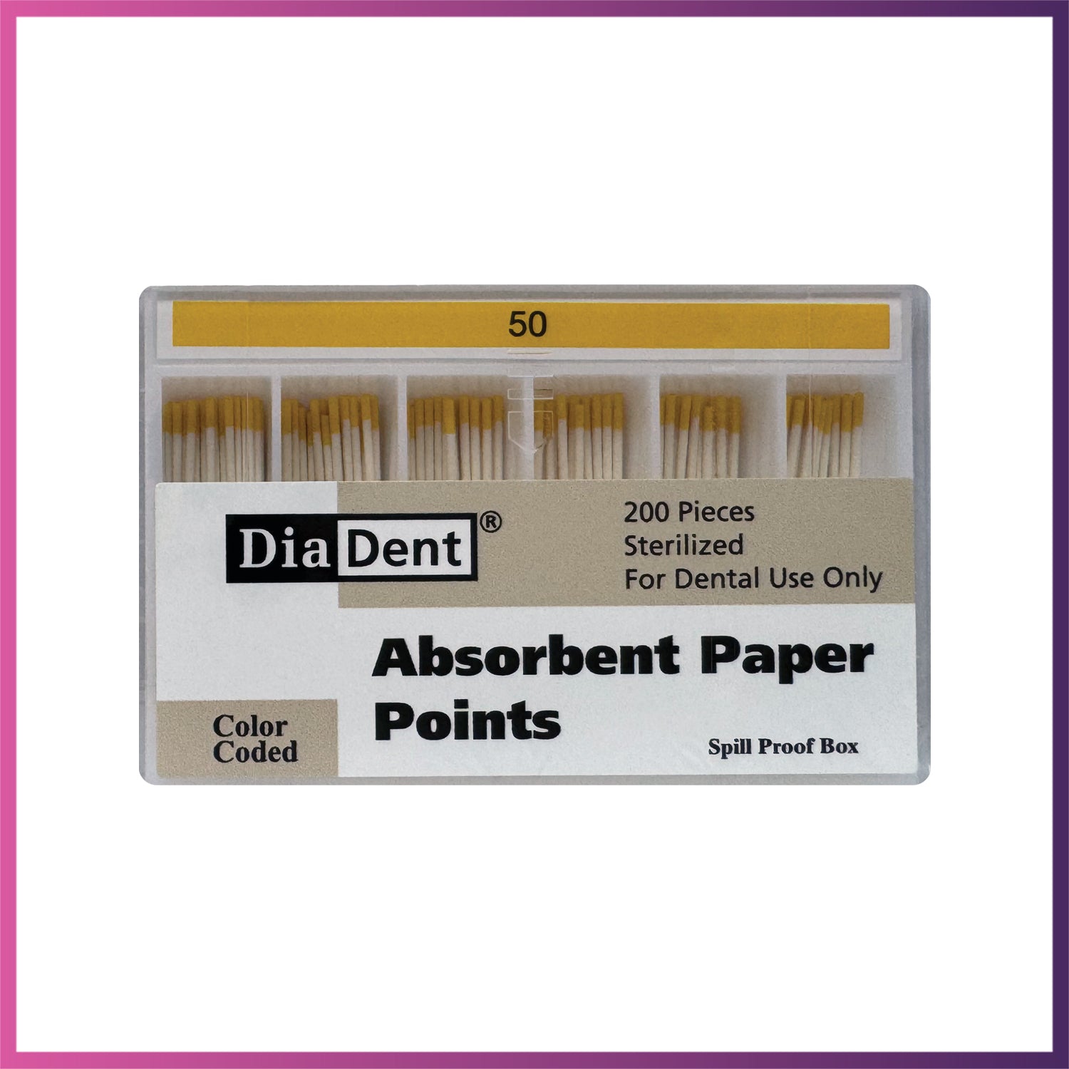DiaDent Paper Points - ISO Sizes 0.02