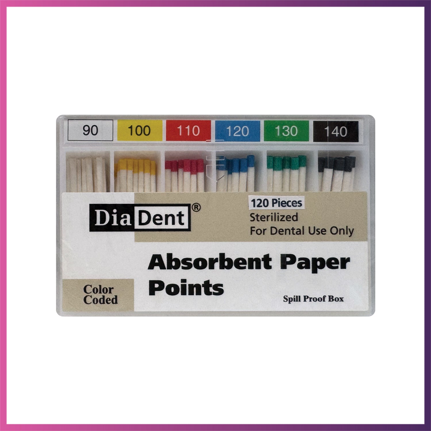 DiaDent Paper Points - ISO Sizes 0.02