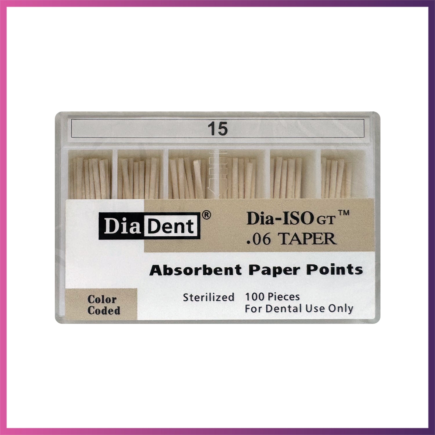 DiaDent Paper Points - ISO Sizes 0.06