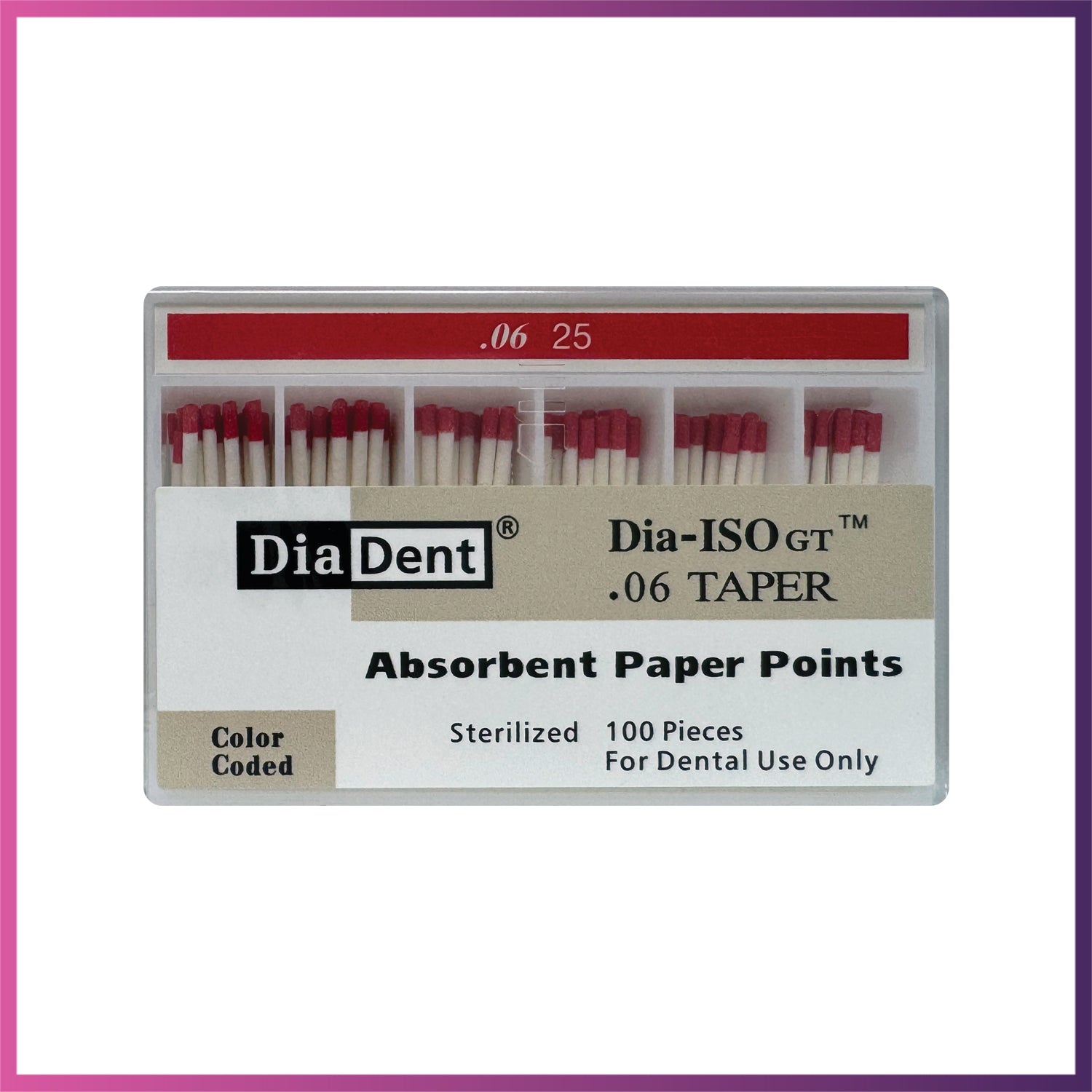 DiaDent Paper Points - ISO Sizes 0.06