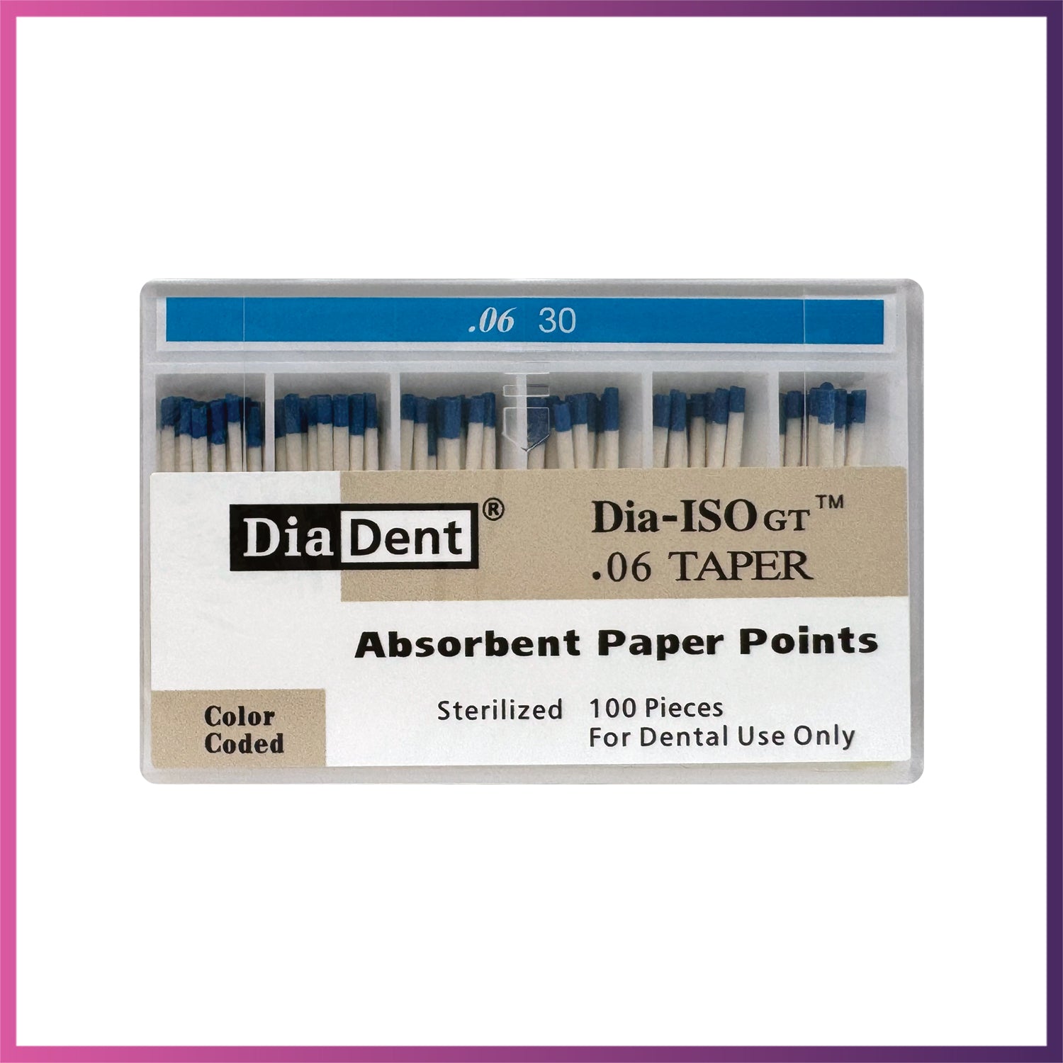 DiaDent Paper Points - ISO Sizes 0.06