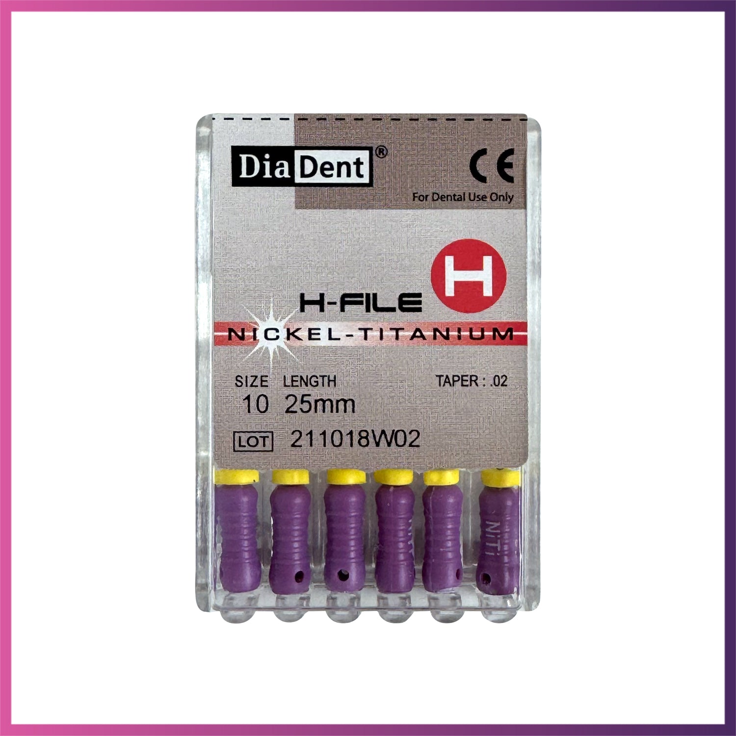 DiaDent NiTi H-Files