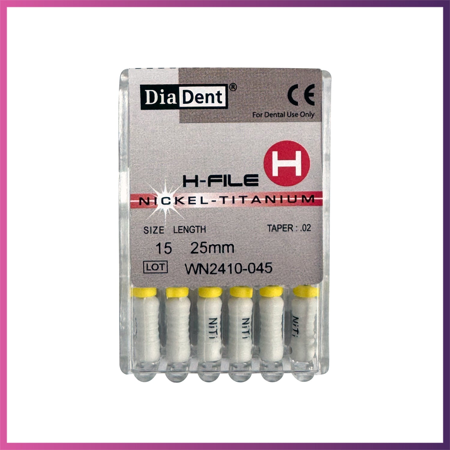 DiaDent NiTi H-Files