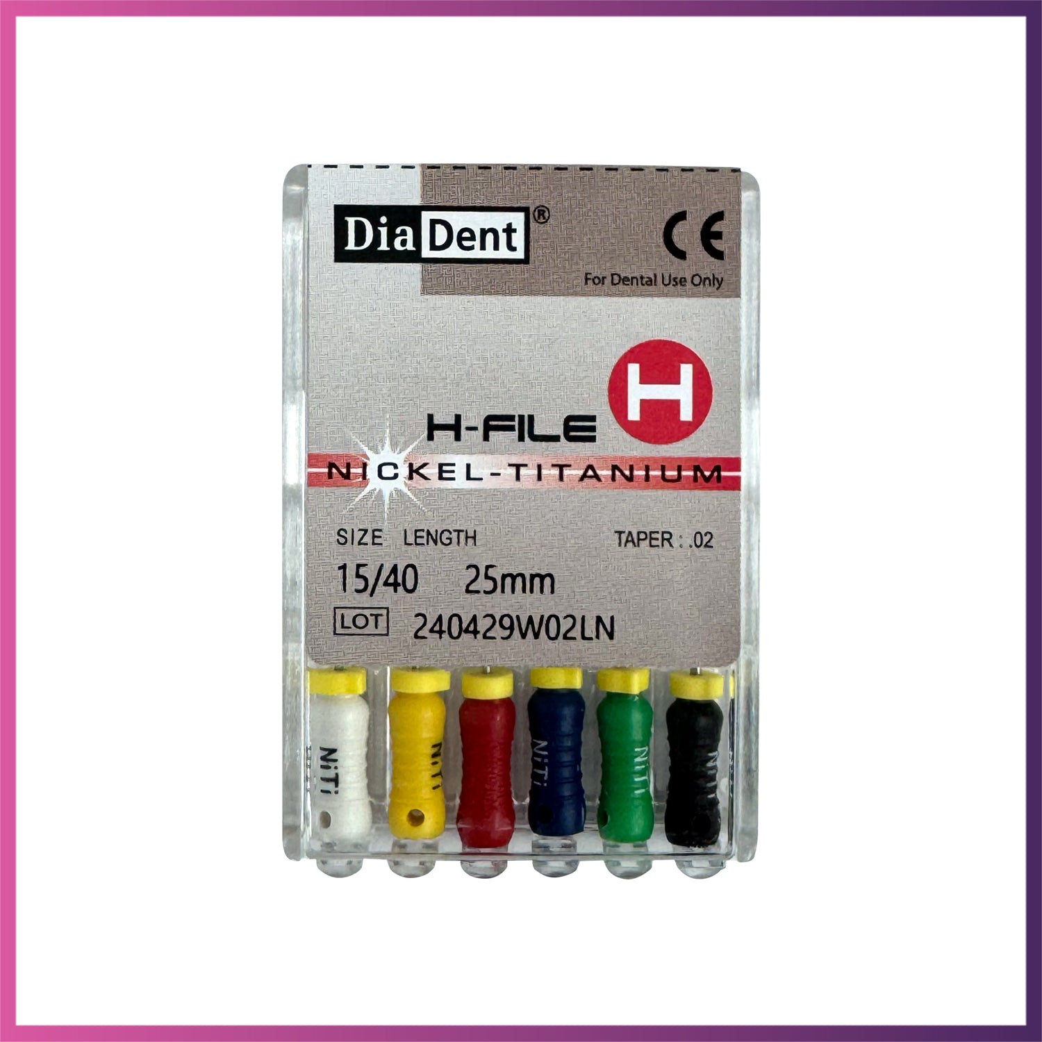DiaDent NiTi H-Files