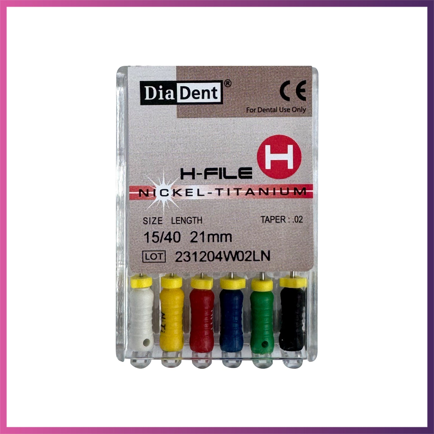 DiaDent NiTi H-Files