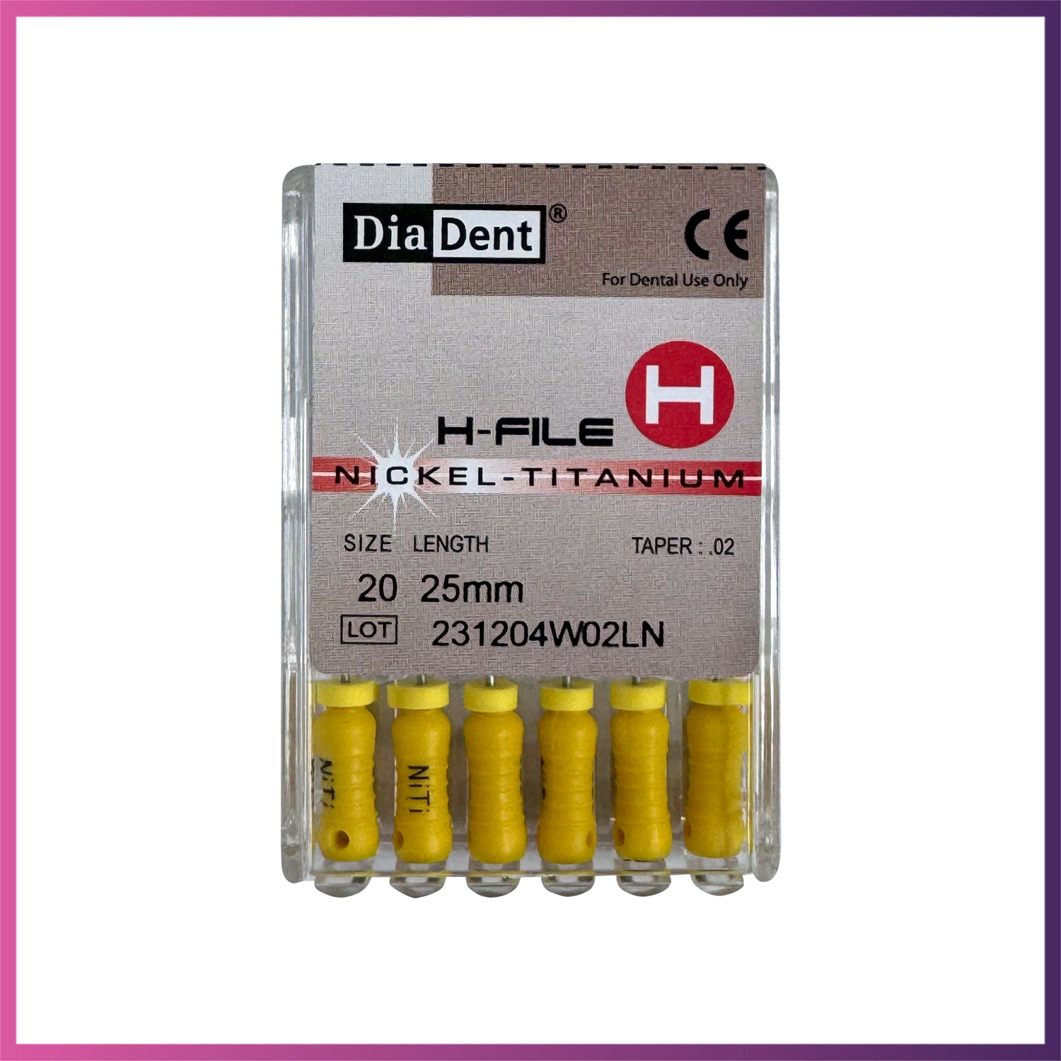 DiaDent NiTi H-Files