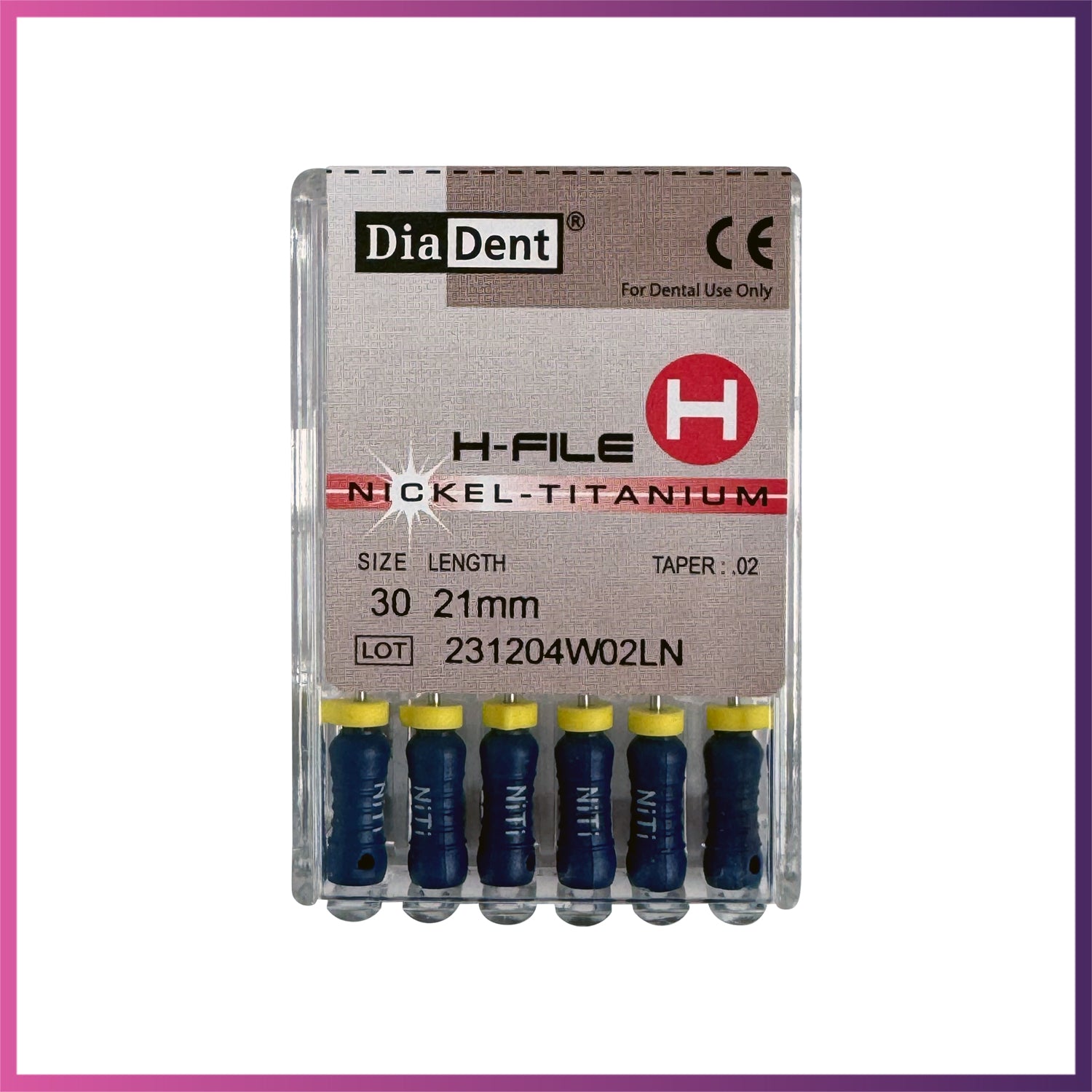 DiaDent NiTi H-Files