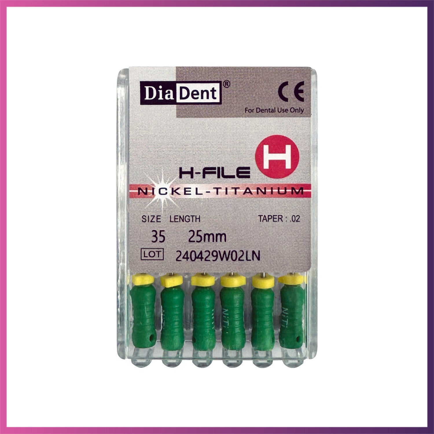 DiaDent NiTi H-Files