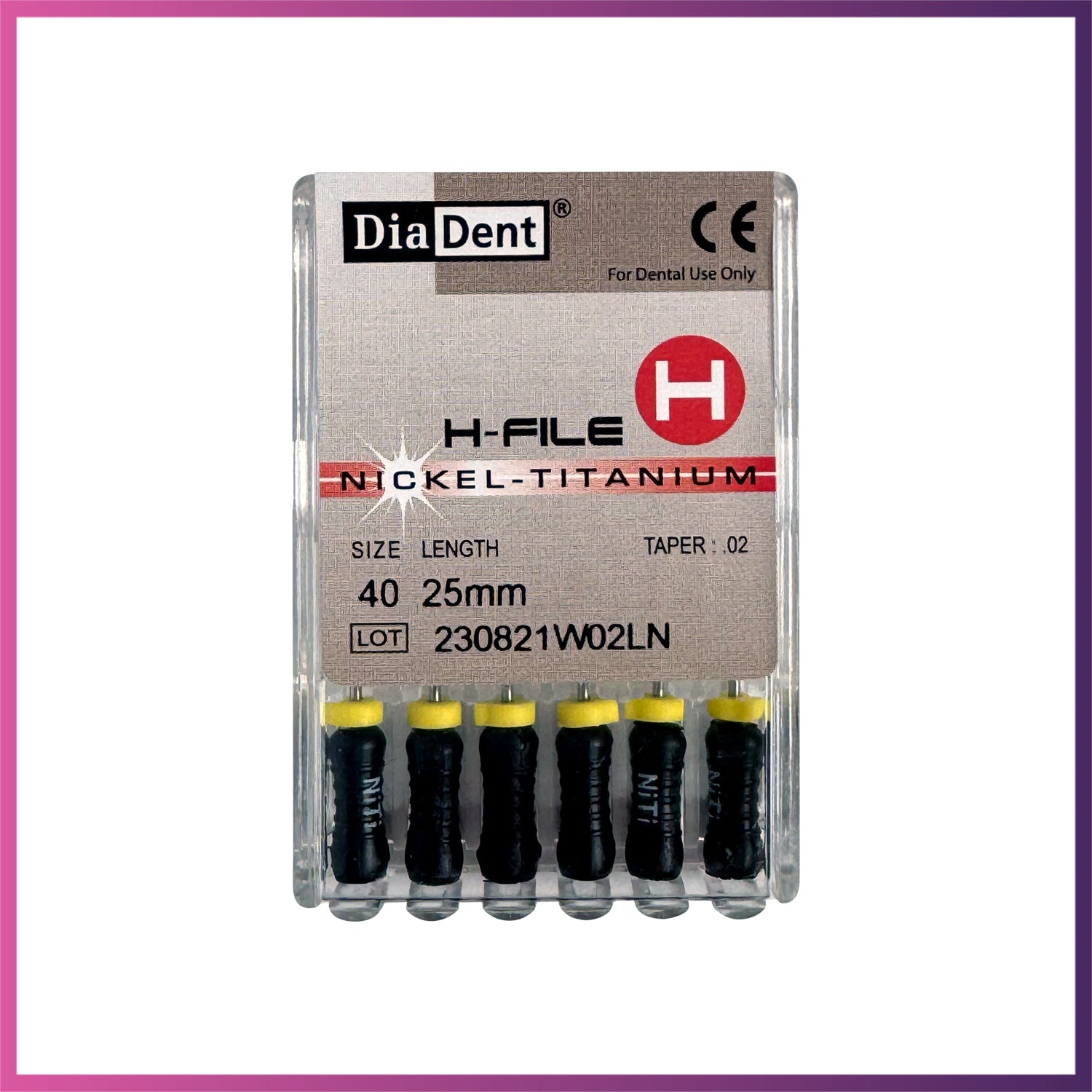 DiaDent NiTi H-Files