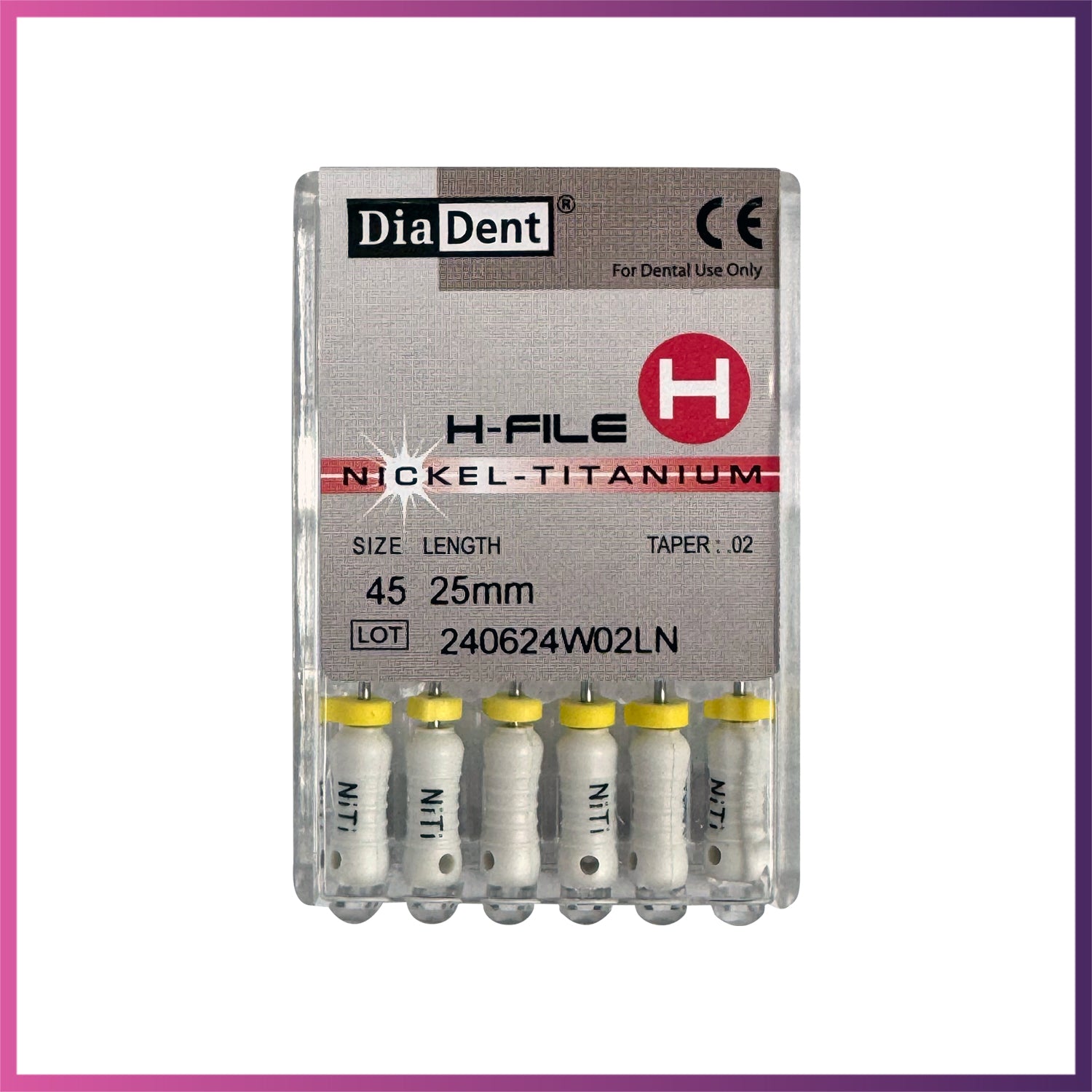 DiaDent NiTi H-Files