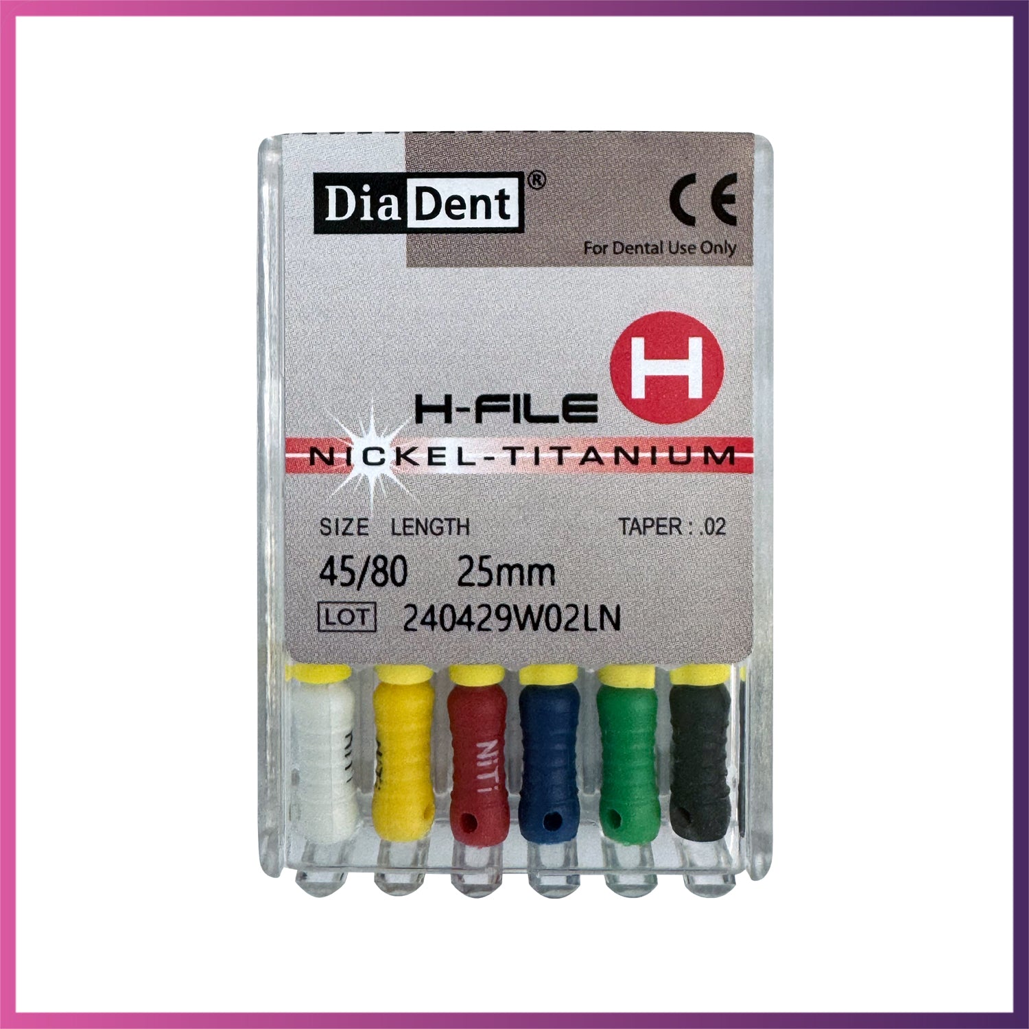 DiaDent NiTi H-Files