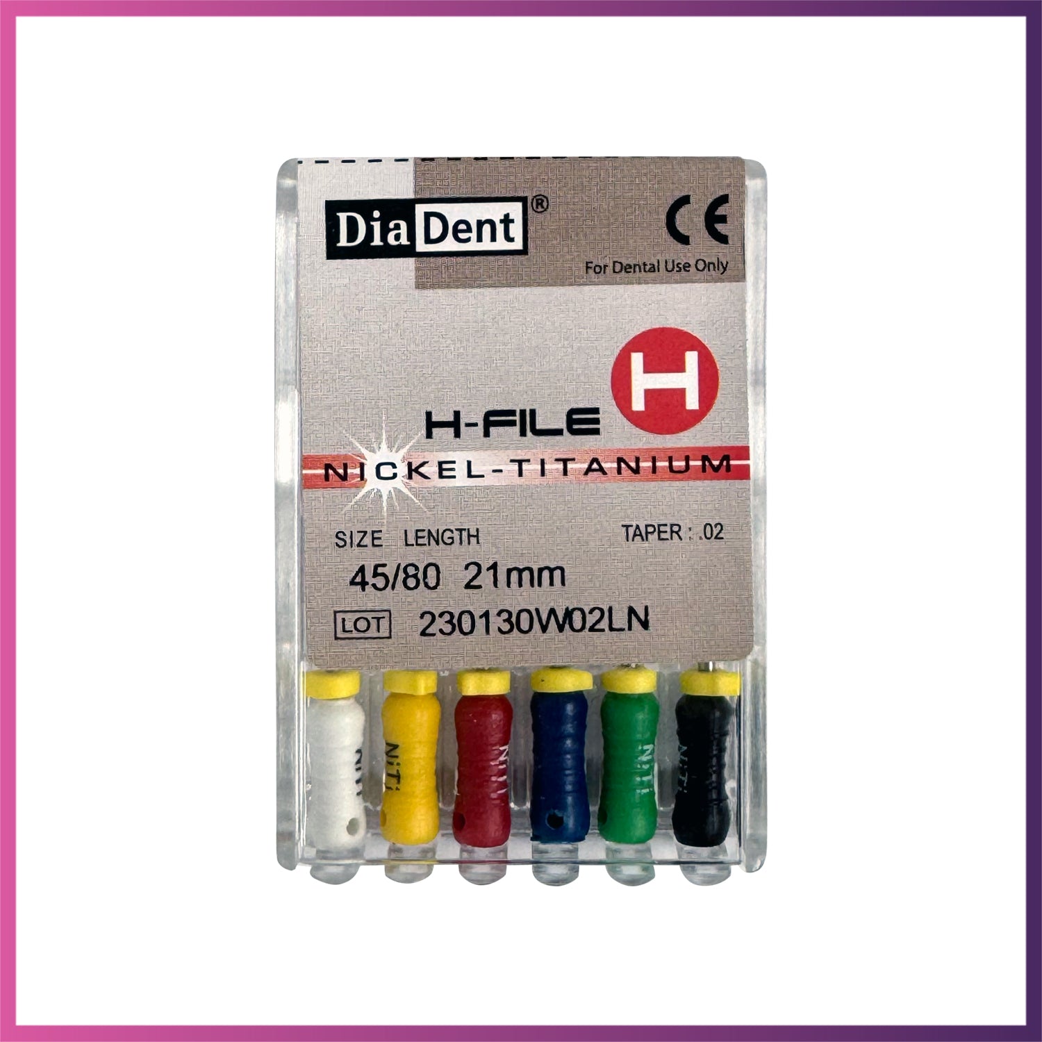 DiaDent NiTi H-Files