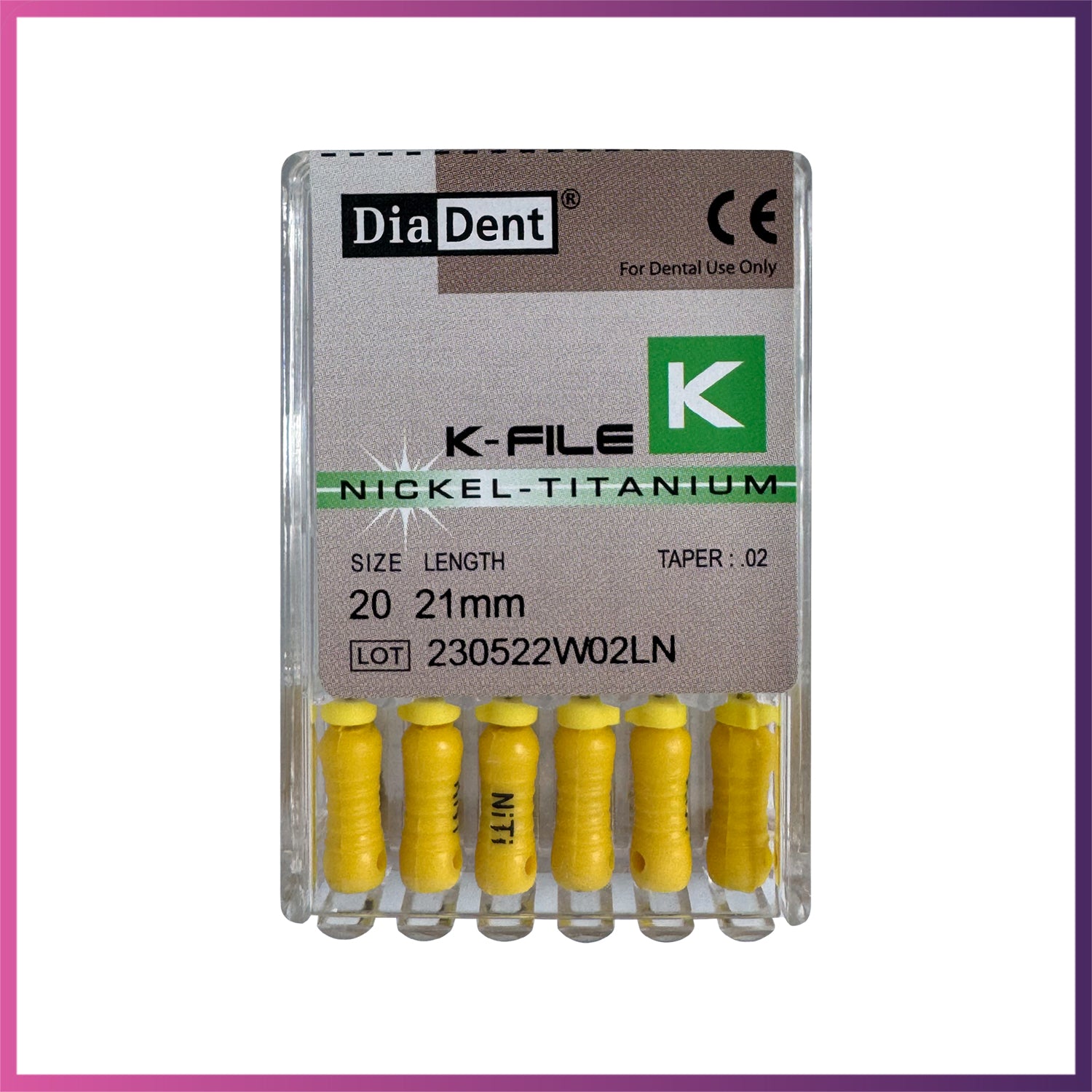DiaDent NiTi K-Files