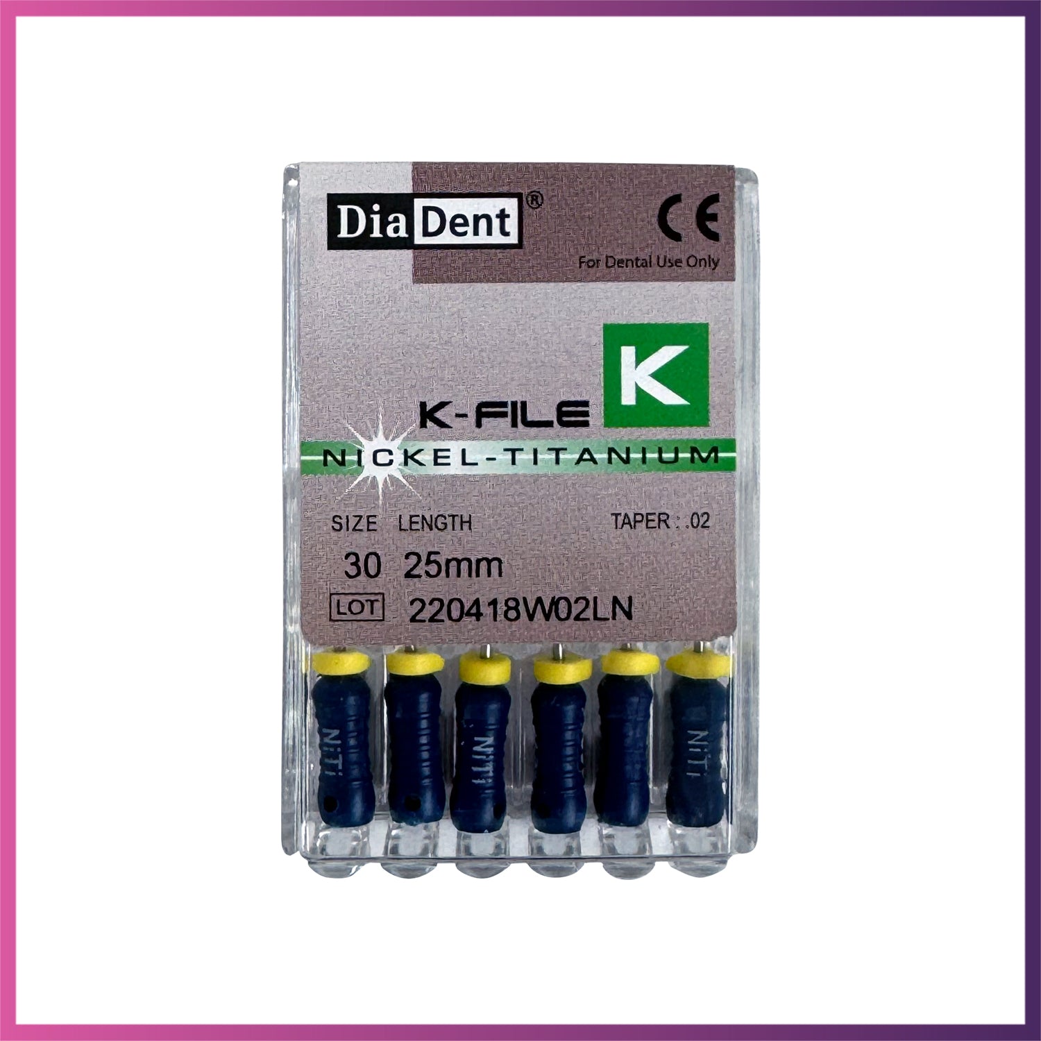 DiaDent NiTi K-Files