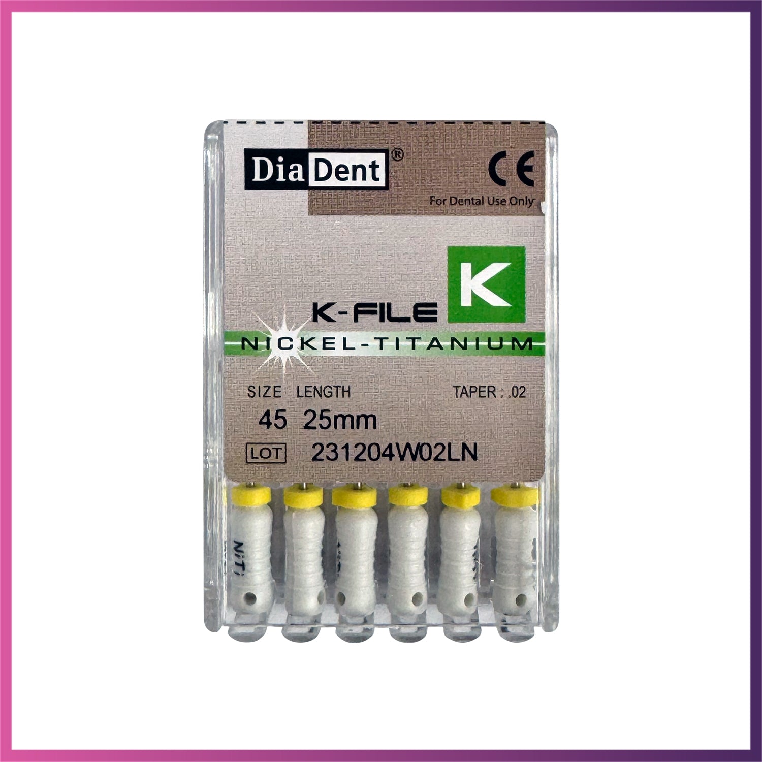 DiaDent NiTi K-Files