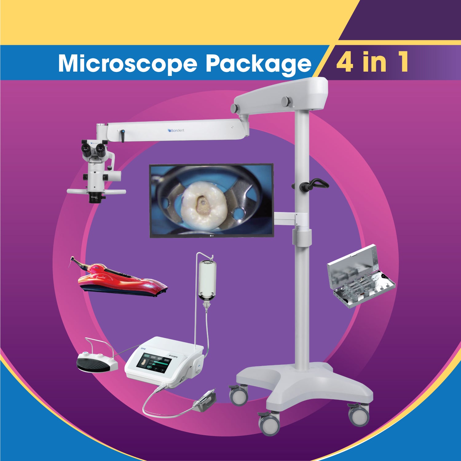 The Ultimate Microscope Package 4 in 1