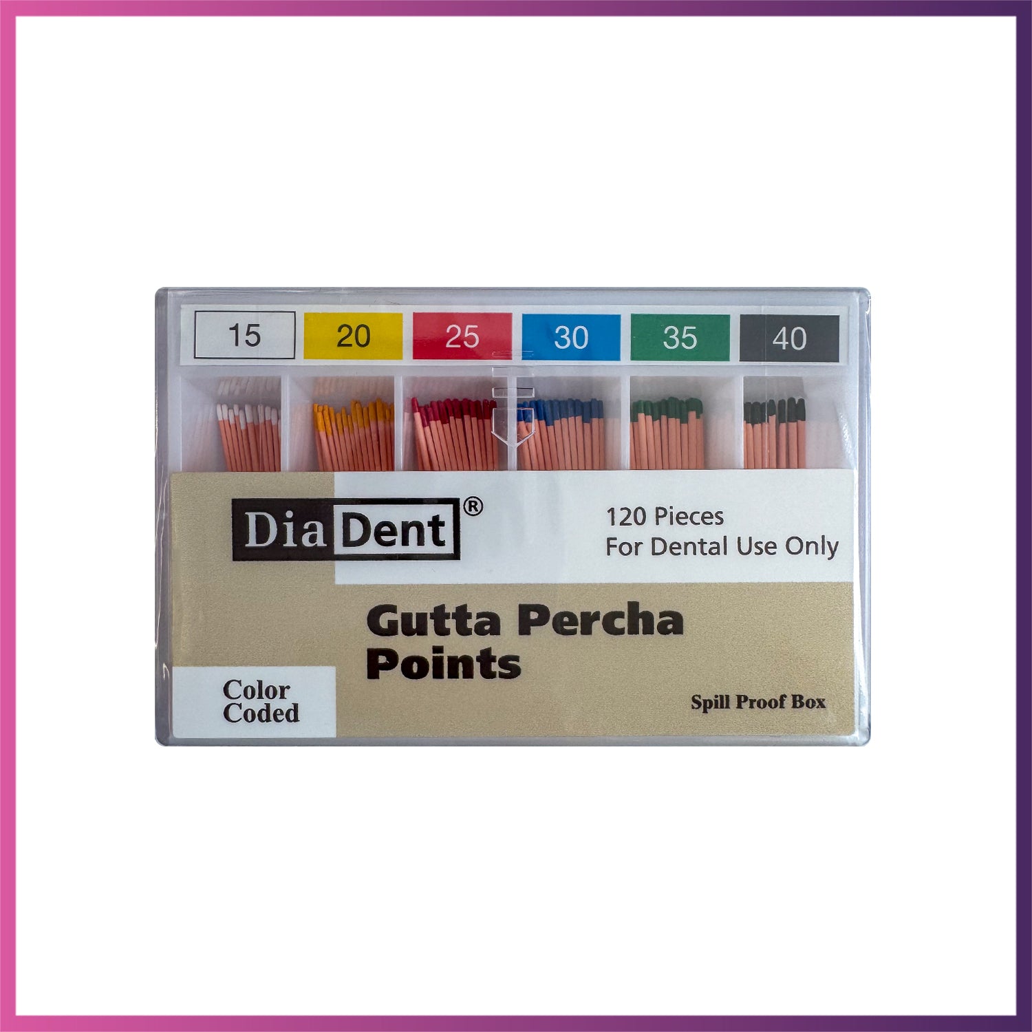 DiaDent Gutta Percha - ISO Size (02)