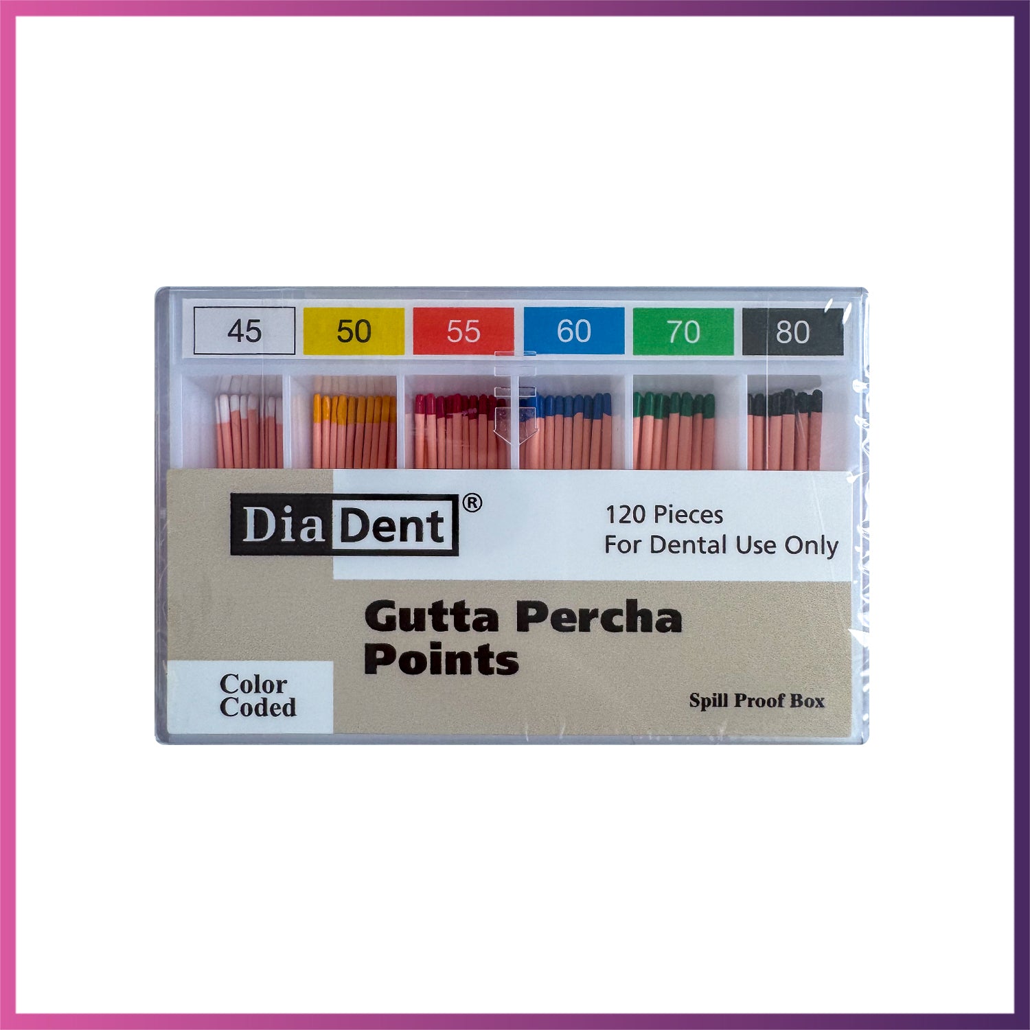 DiaDent Gutta Percha - ISO Size (02)