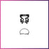 HiTeck #13A Lower Left Molars Rubber Dam Clamp