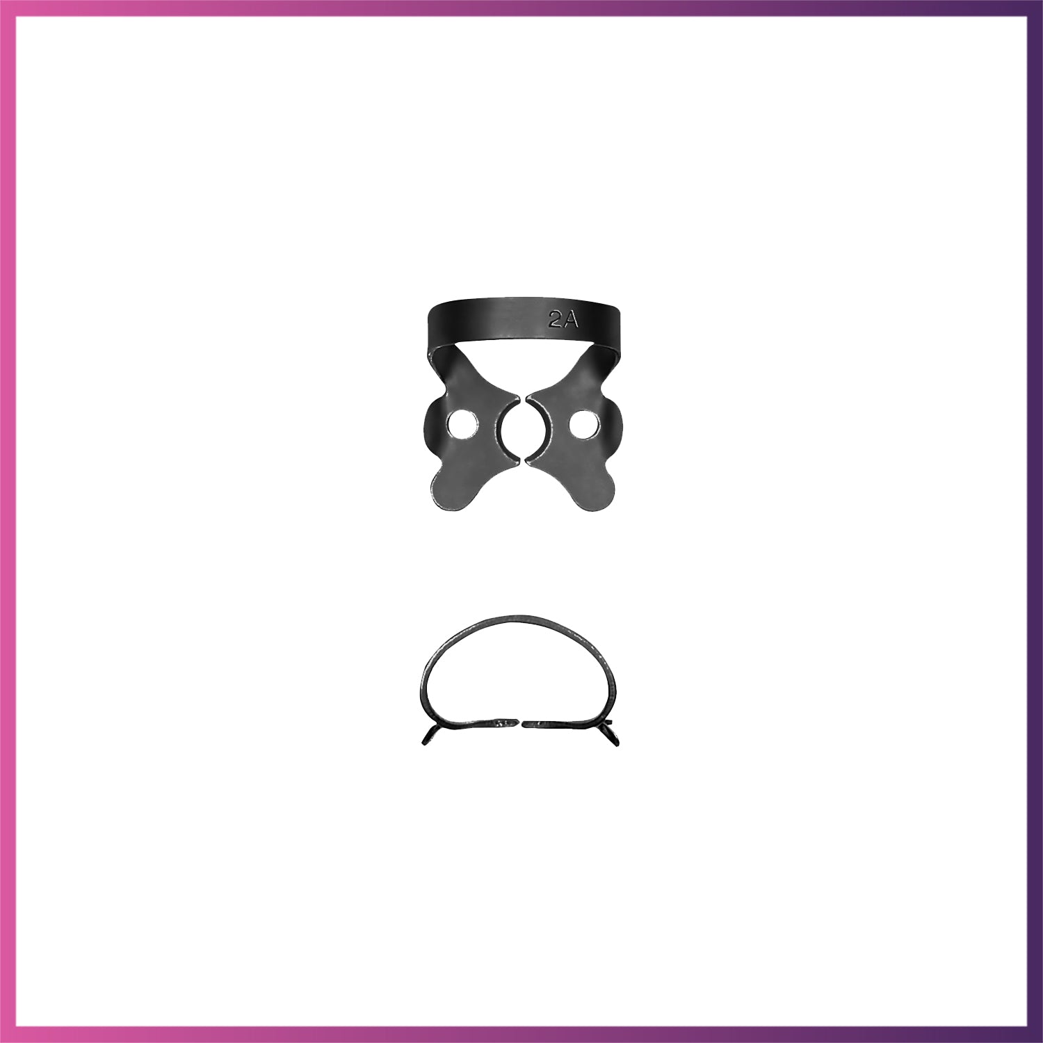 HiTeck #2A Premolars Rubber Dam Clamp
