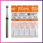 Nic® Round Ball Diamond Bur #801 FG