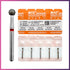 Nic® Round Ball Diamond Bur #801 FG