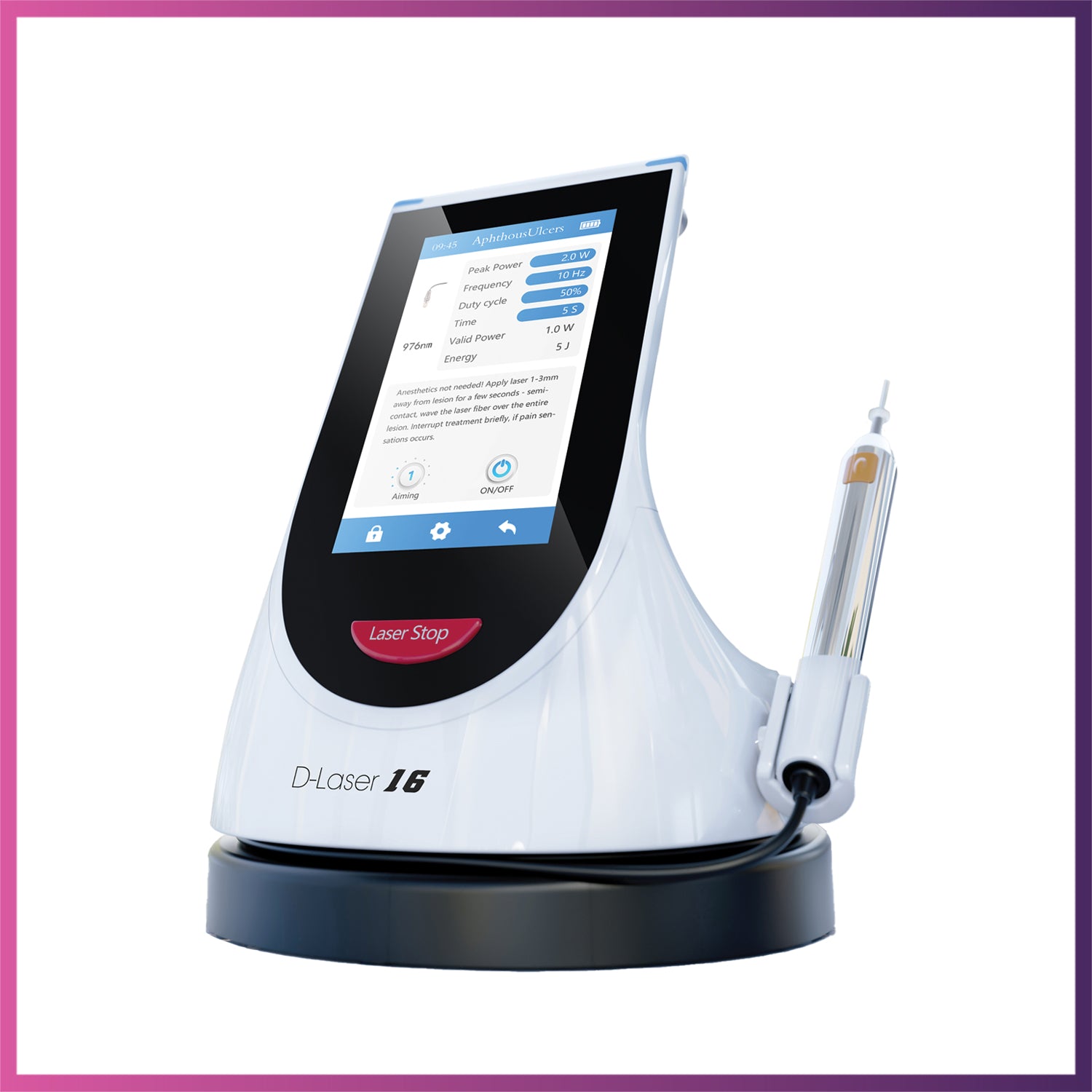 WoodPecker D-Laser 16 - Laser Therapy Device (LX16)