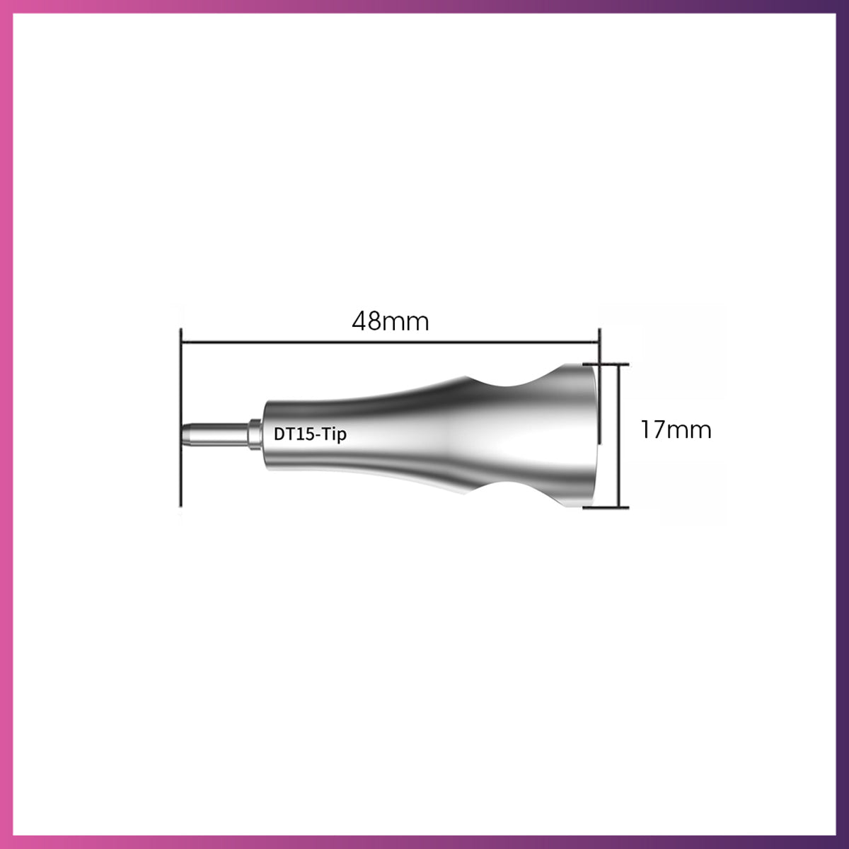 Replacement DT15 Tip  for LX 16 Plus / D-Laser Blue, 1/Pk