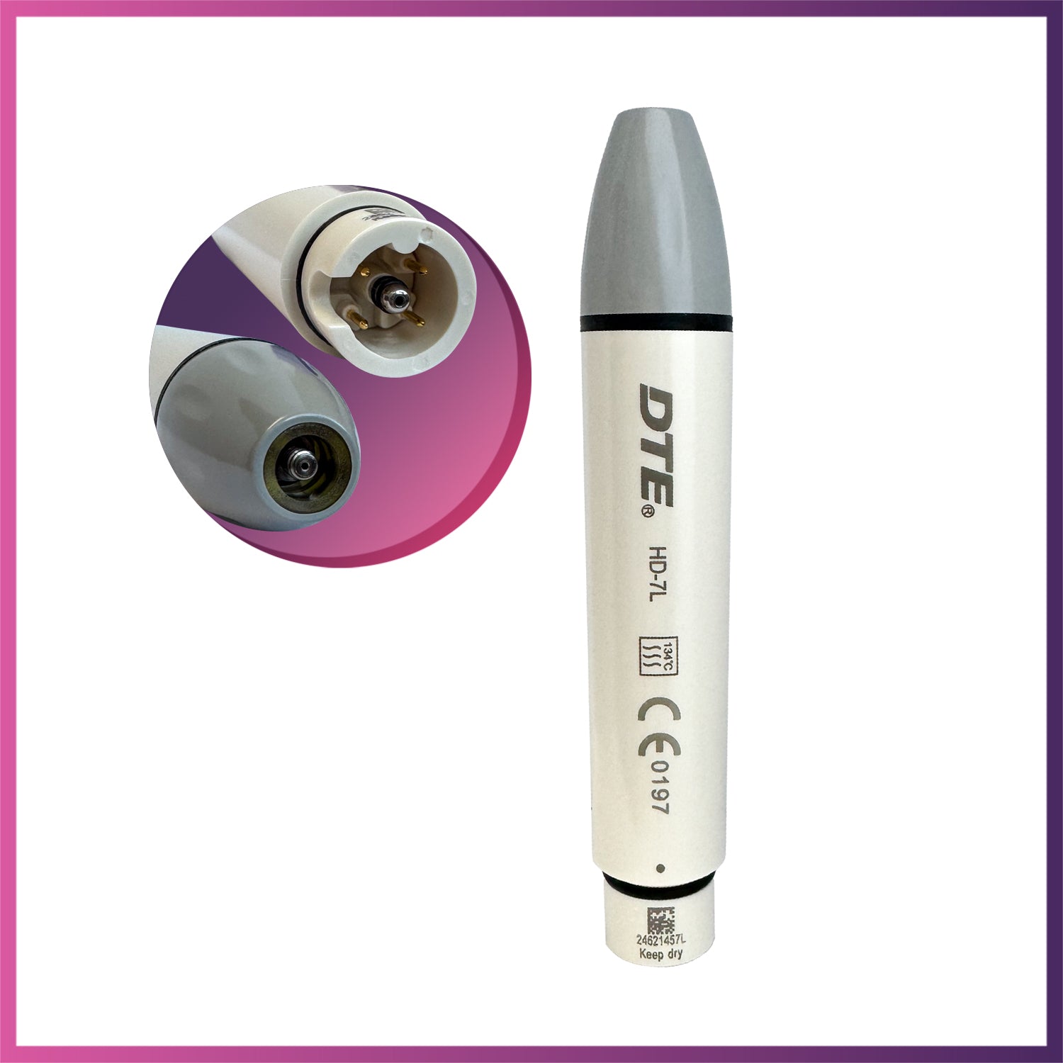 DTE  HD-7L Extra Handpiece for Ultrasonic Scaler D3 / D6 -LED