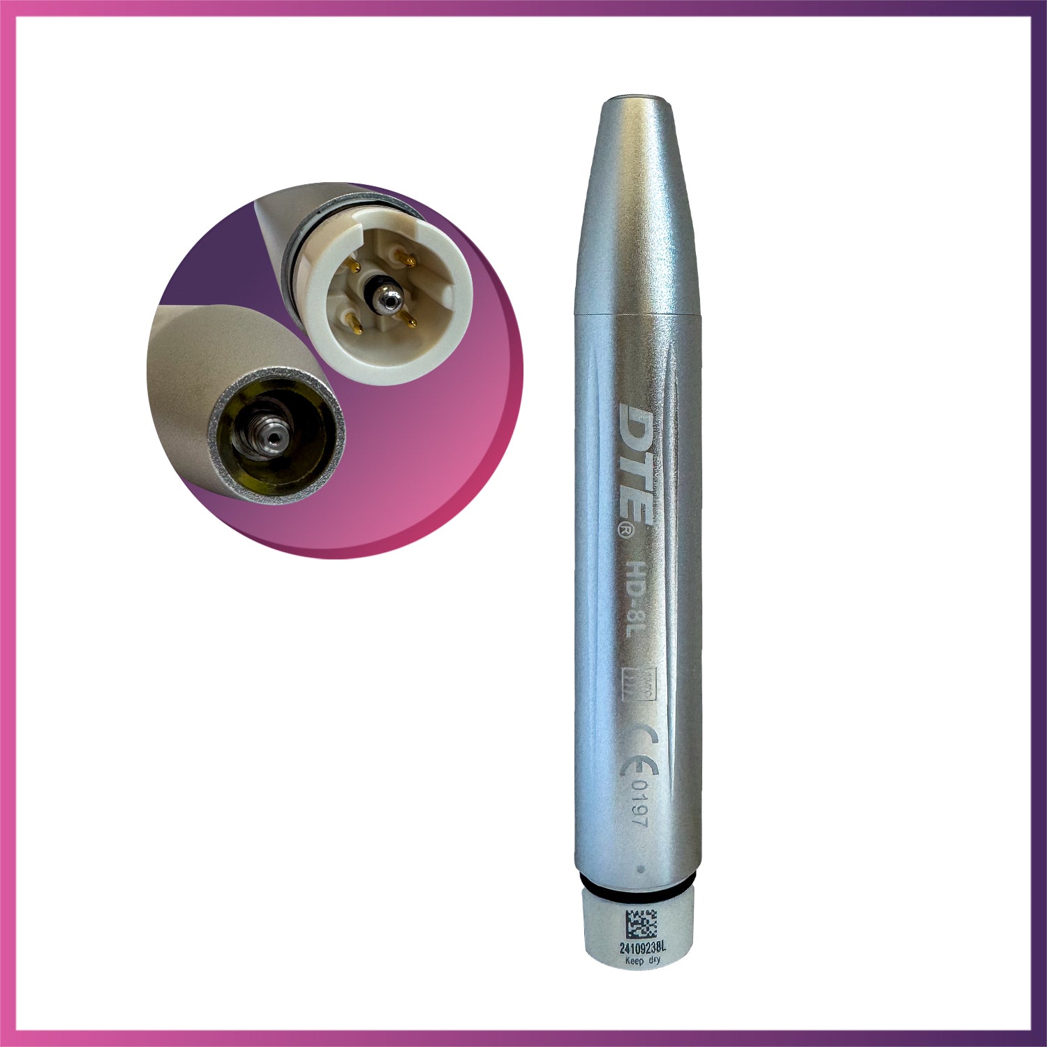 DTE  HD-8L Extra Handpiece for Ultrasonic Scaler D600 / S6 -LED