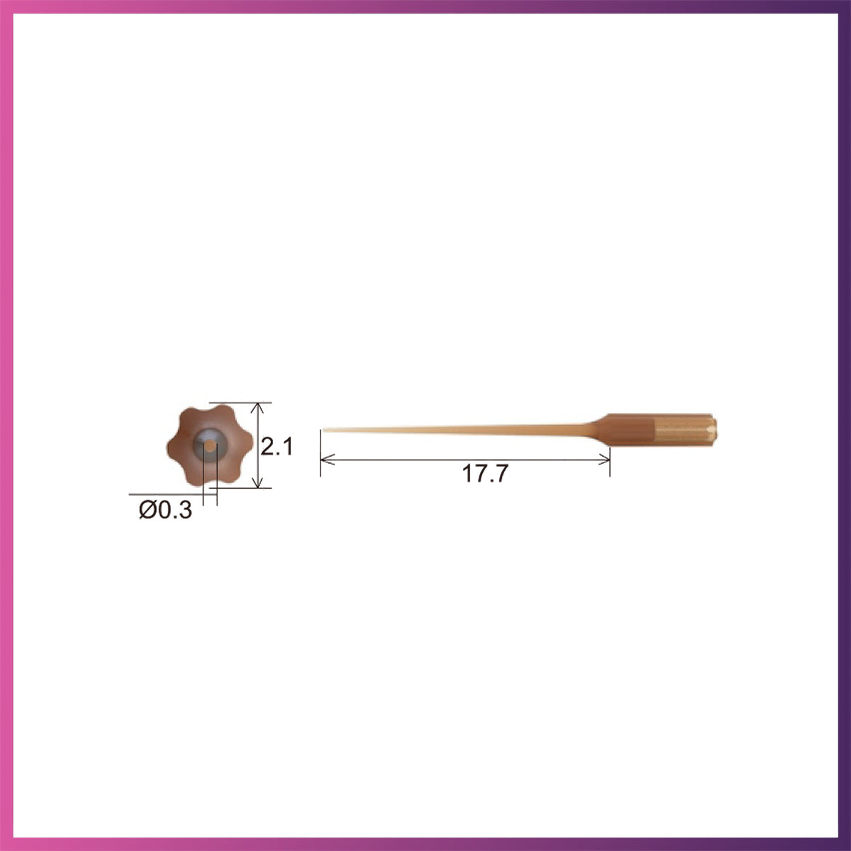 DTE Endodontics Polymer Tips – E71