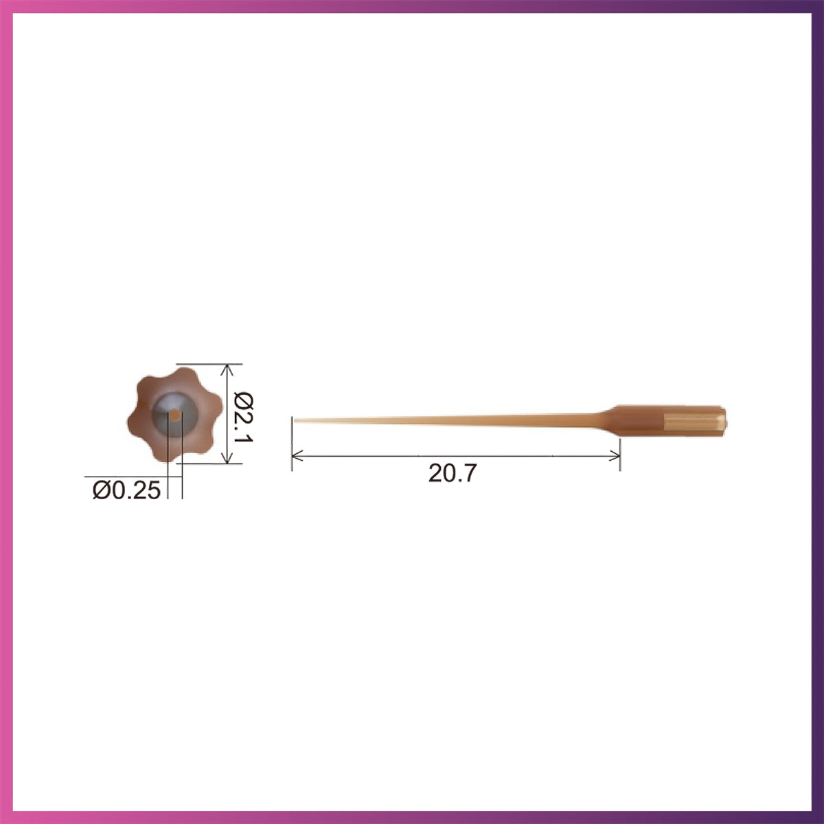 DTE Endodontics Polymer Tips – E74
