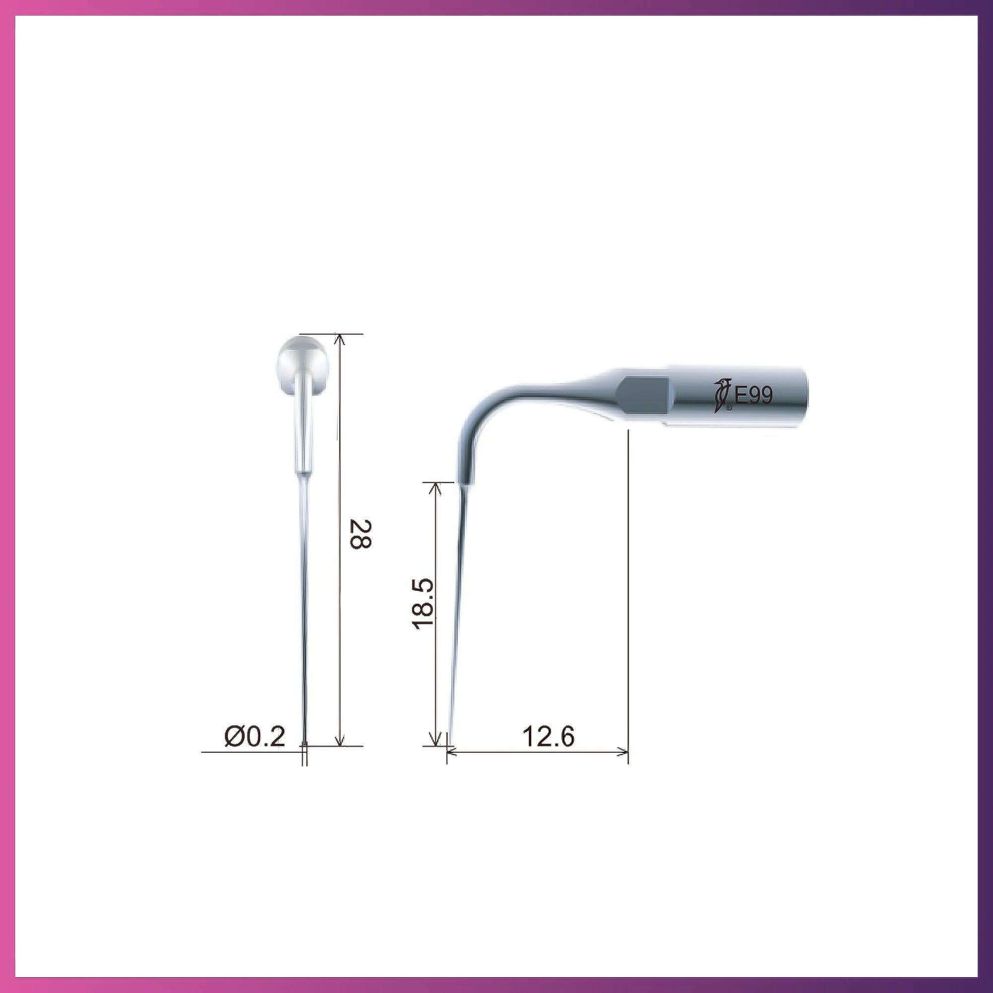 DTE Endodontics Tip - ED99