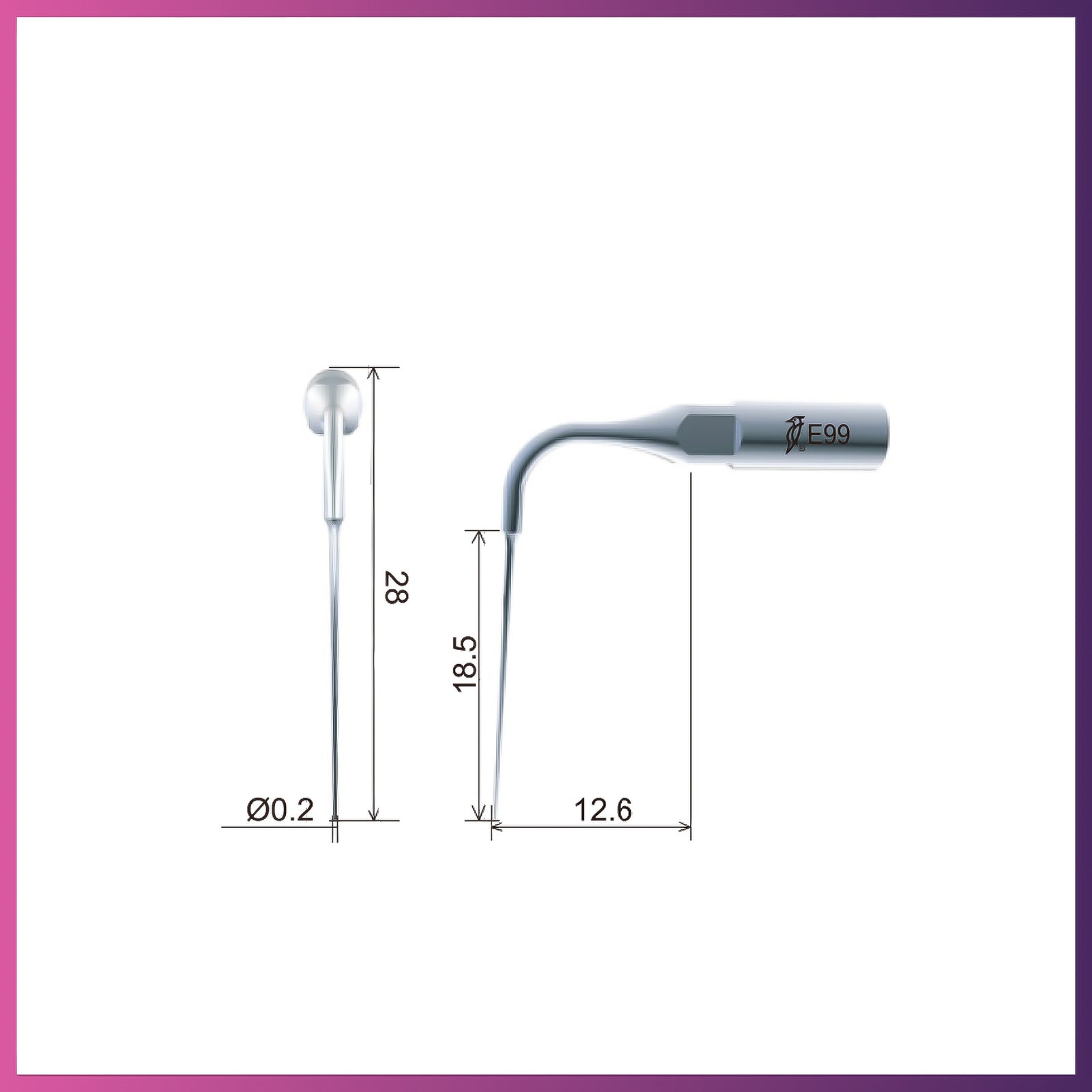DTE Endodontics Tip - ED99