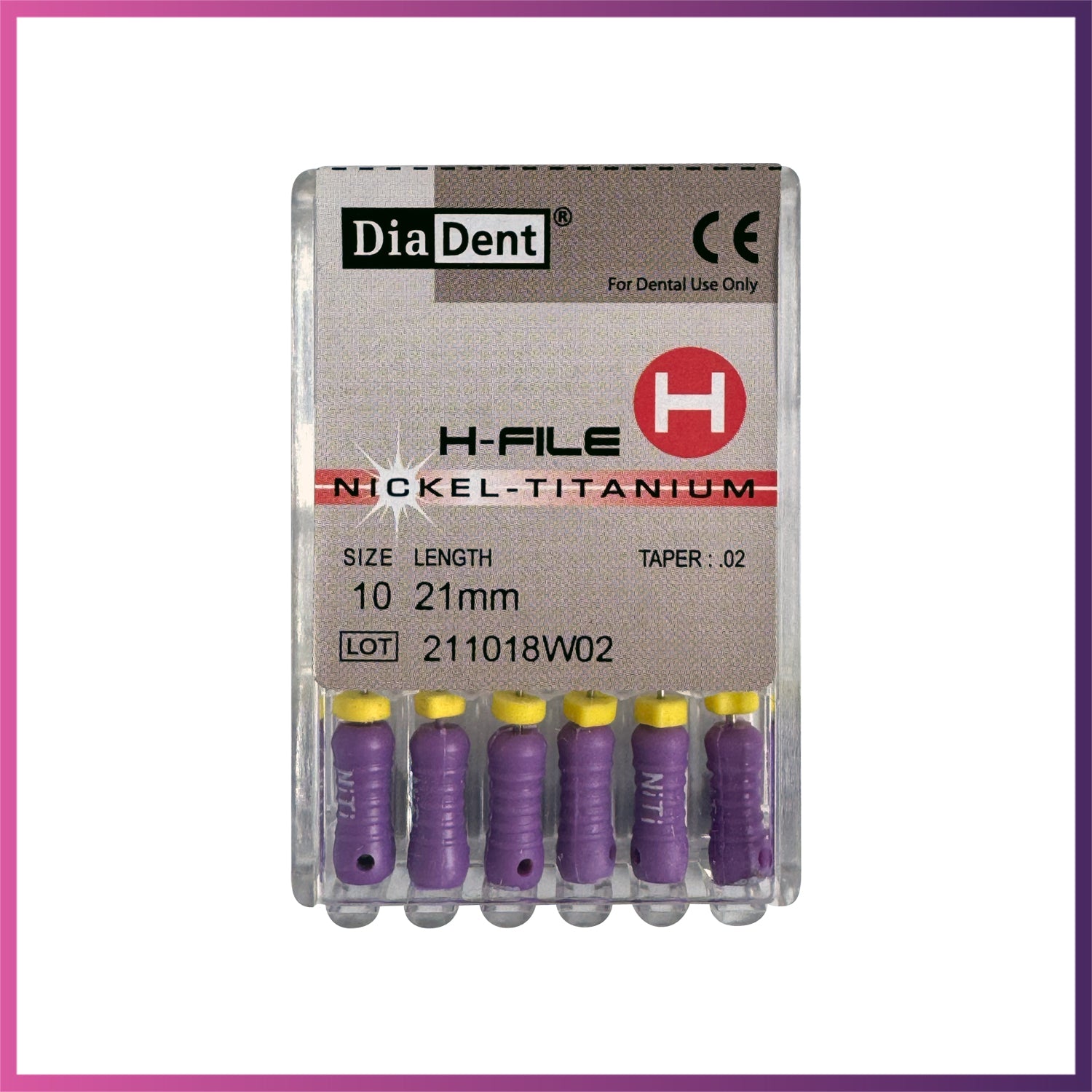 DiaDent NiTi H-Files