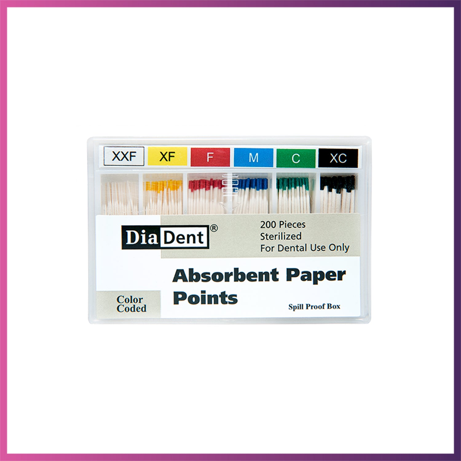 DiaDent Paper Points - Accessory Sizes