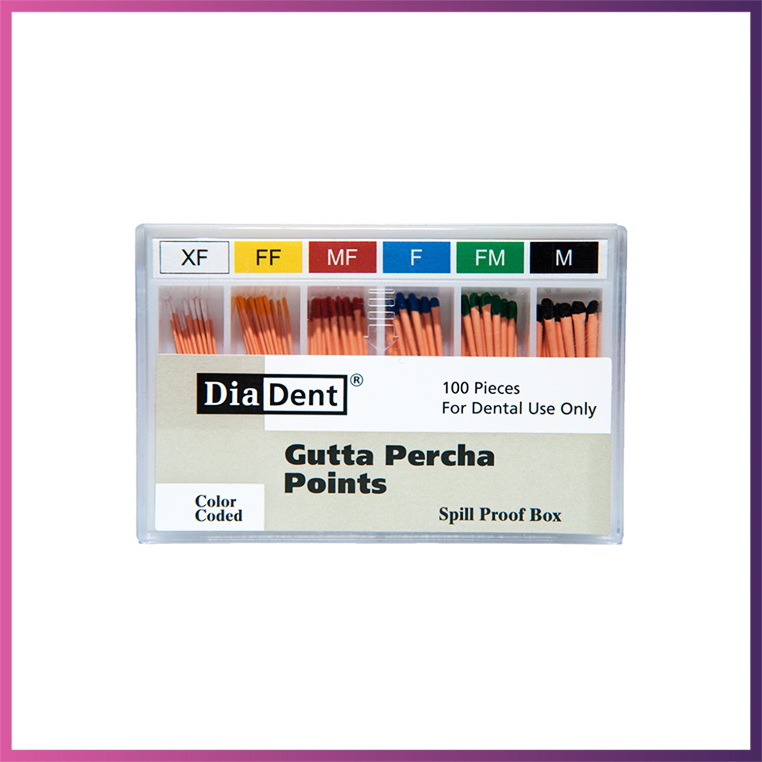 DiaDent Gutta Percha - Accessory Sizes