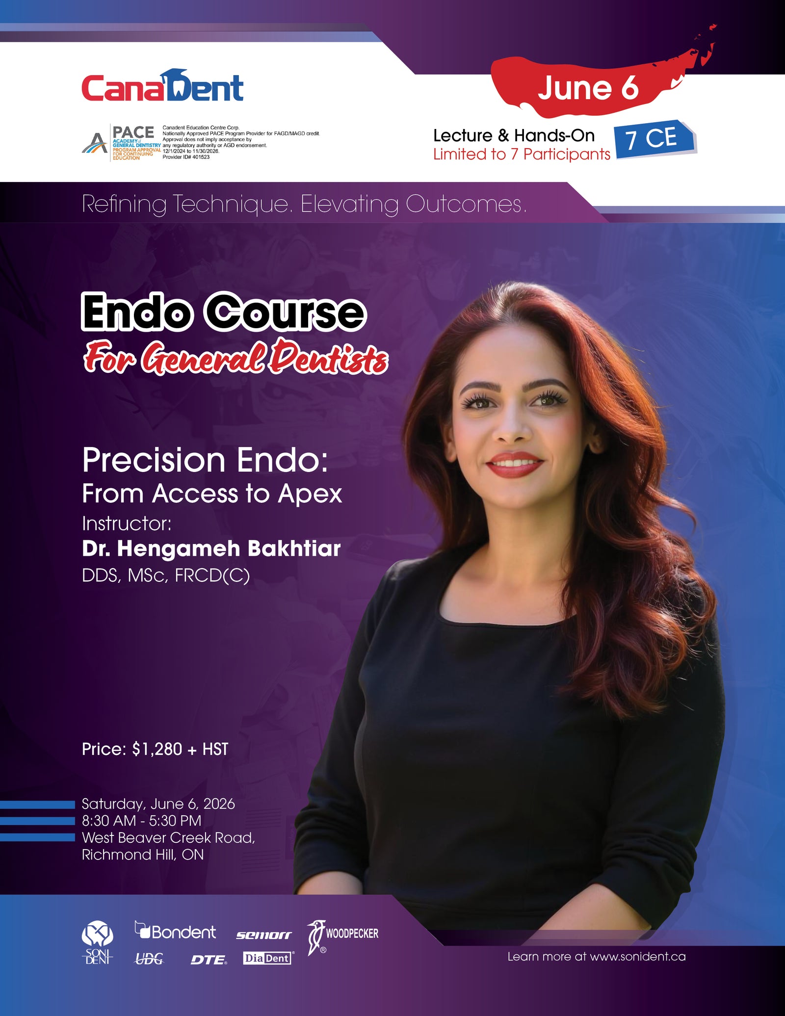 Endo Course for General Dentists with Dr. Bakhtiar (7CE)