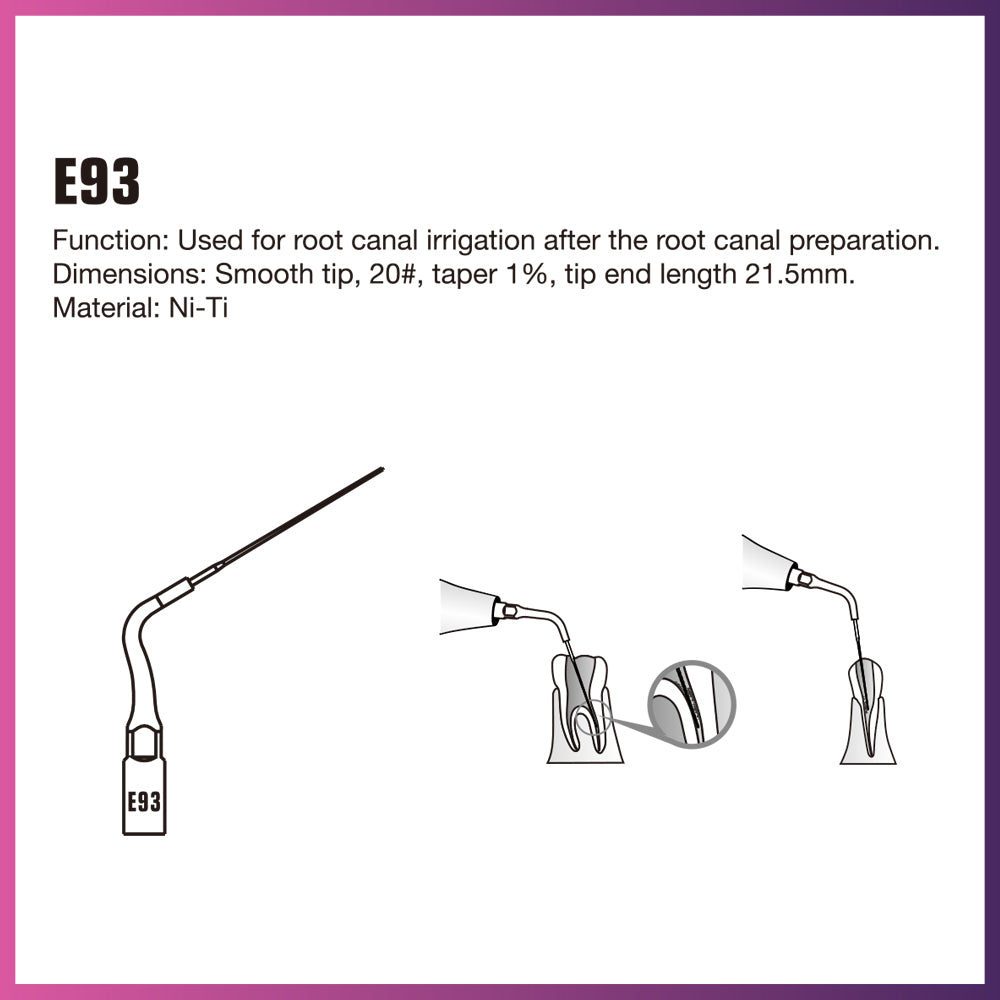 Woodpecker Endodontics Tip - E93